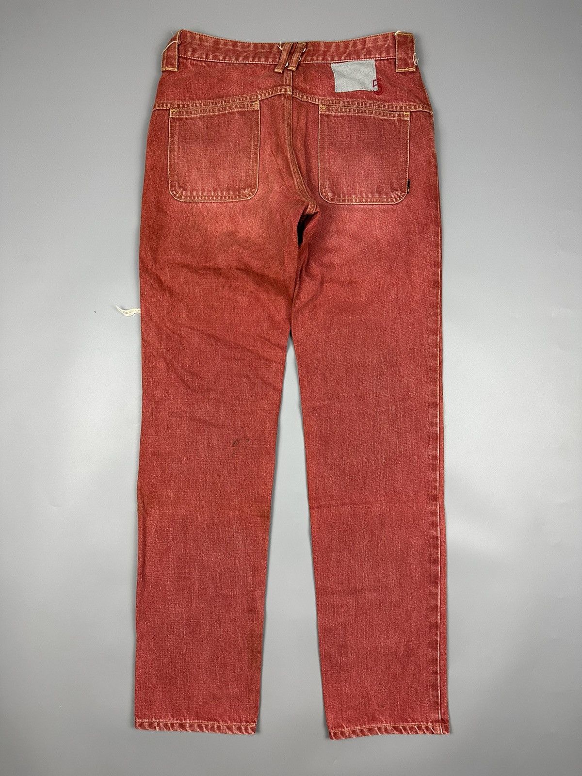 Japanese Brand 🔥Sick🔥Distressed Defiance 5 Denim Size US 30 / EU 46 - 2 Thumbnail