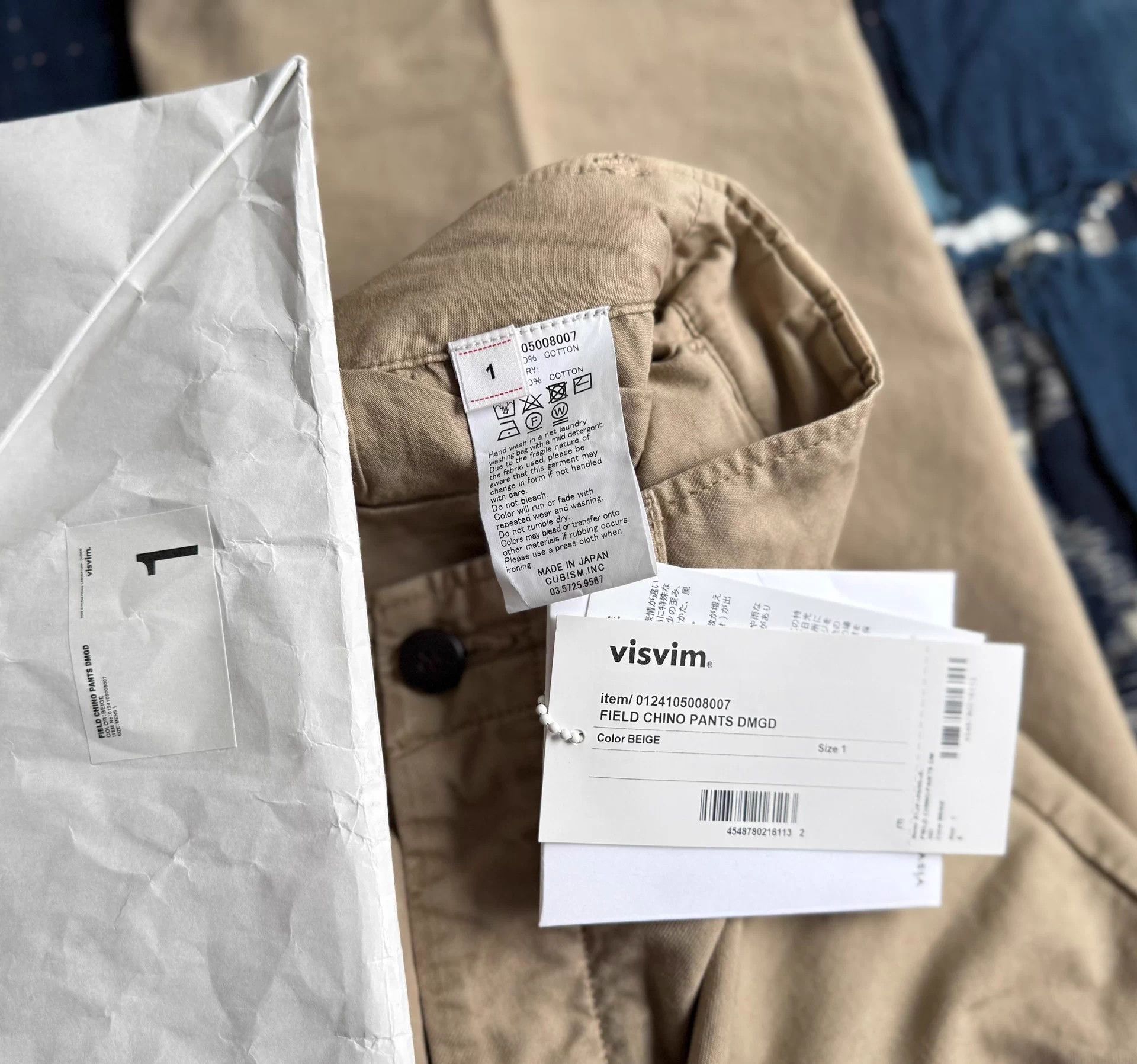 Visvim VISVIM 24SS FIELD CHINO DMGDWashed Beige 1 Worn Size US 30 / EU 46 - 9 Thumbnail