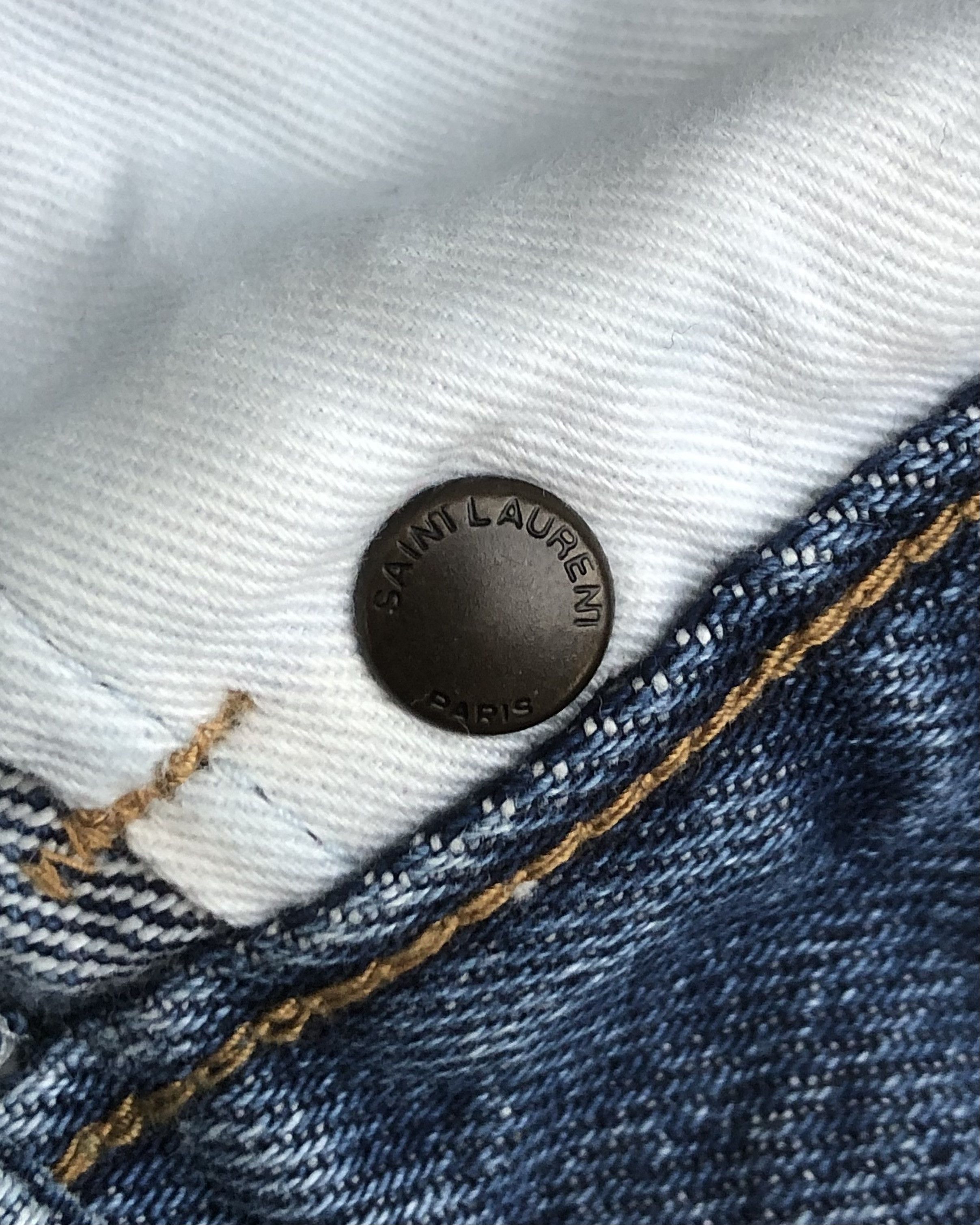 Saint Laurent Paris 2018 Saint Laurent Paris Crash Tapered Jeans Size US 32 / EU 48 - 10 Thumbnail