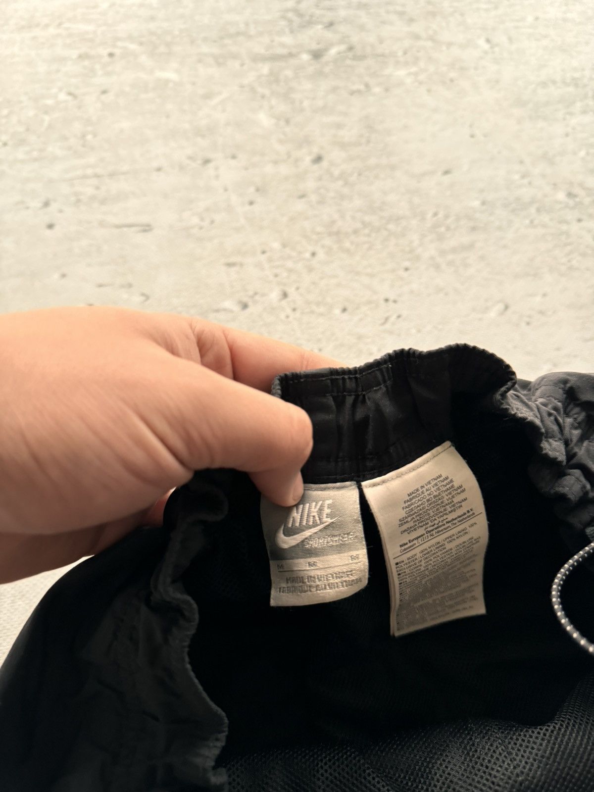 Nike × Vintage NIKE VINTAGE BASIC LOGO OVERSIZE BAGGY PANTS Size US 32 / EU 48 - 7 Thumbnail