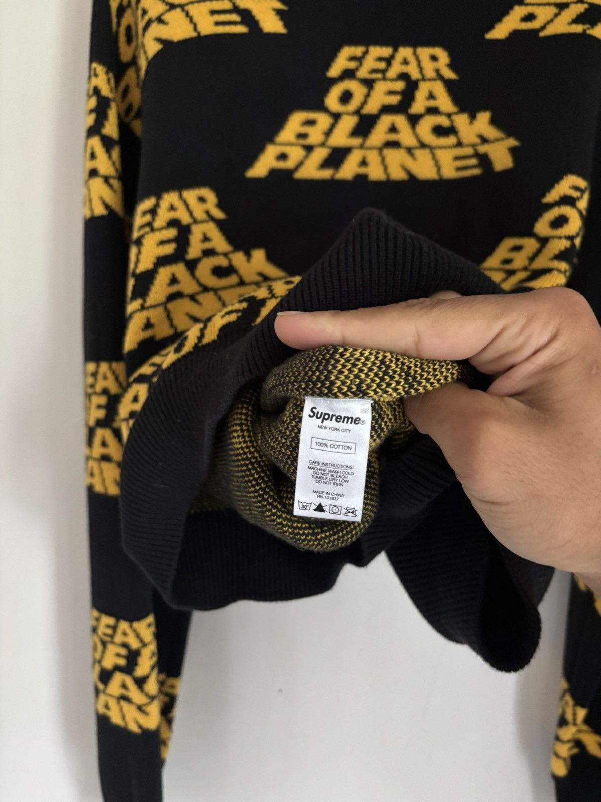 Public Enemy × Supreme × Undercover Supreme Undercover Public Enemy Sweater Size US M / EU 48-50 / 2 - 5 Thumbnail
