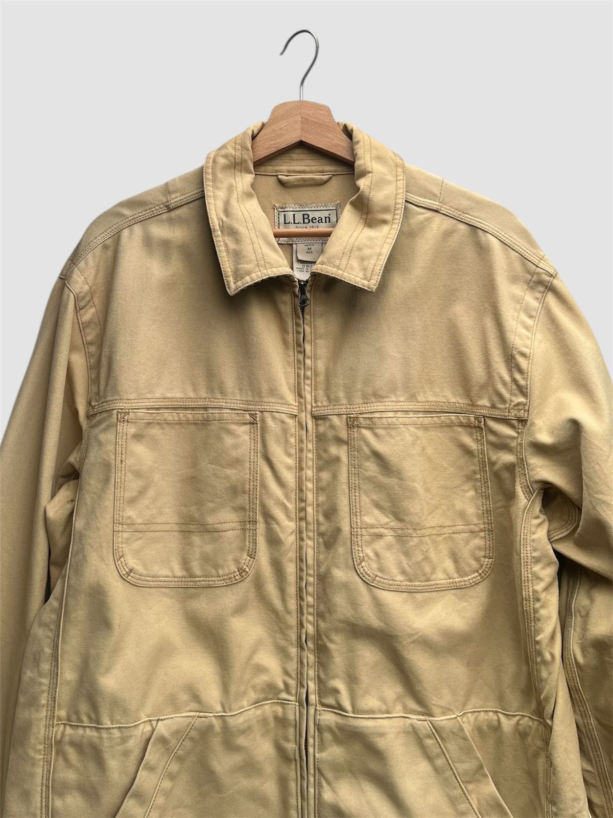 L.L. Bean Vintage LL Bean Pocket Detail Work Jacket Size US M / EU 48-50 / 2 - 7 Thumbnail