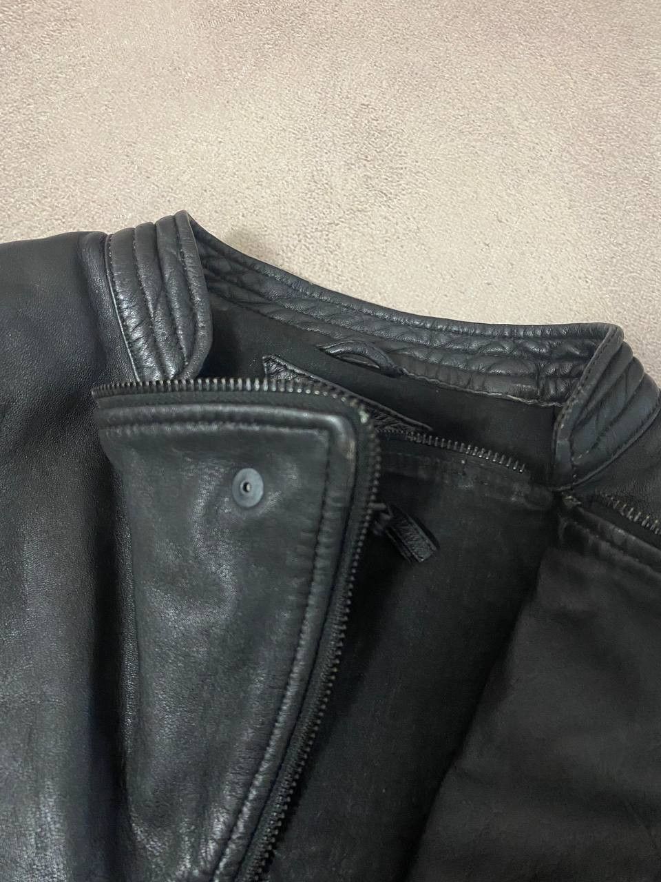 If Six Was Nine Leather Avant Garde Rick Owens style Faded Cropped jacket Size M / US 6-8 / IT 42-44 - 5 Thumbnail