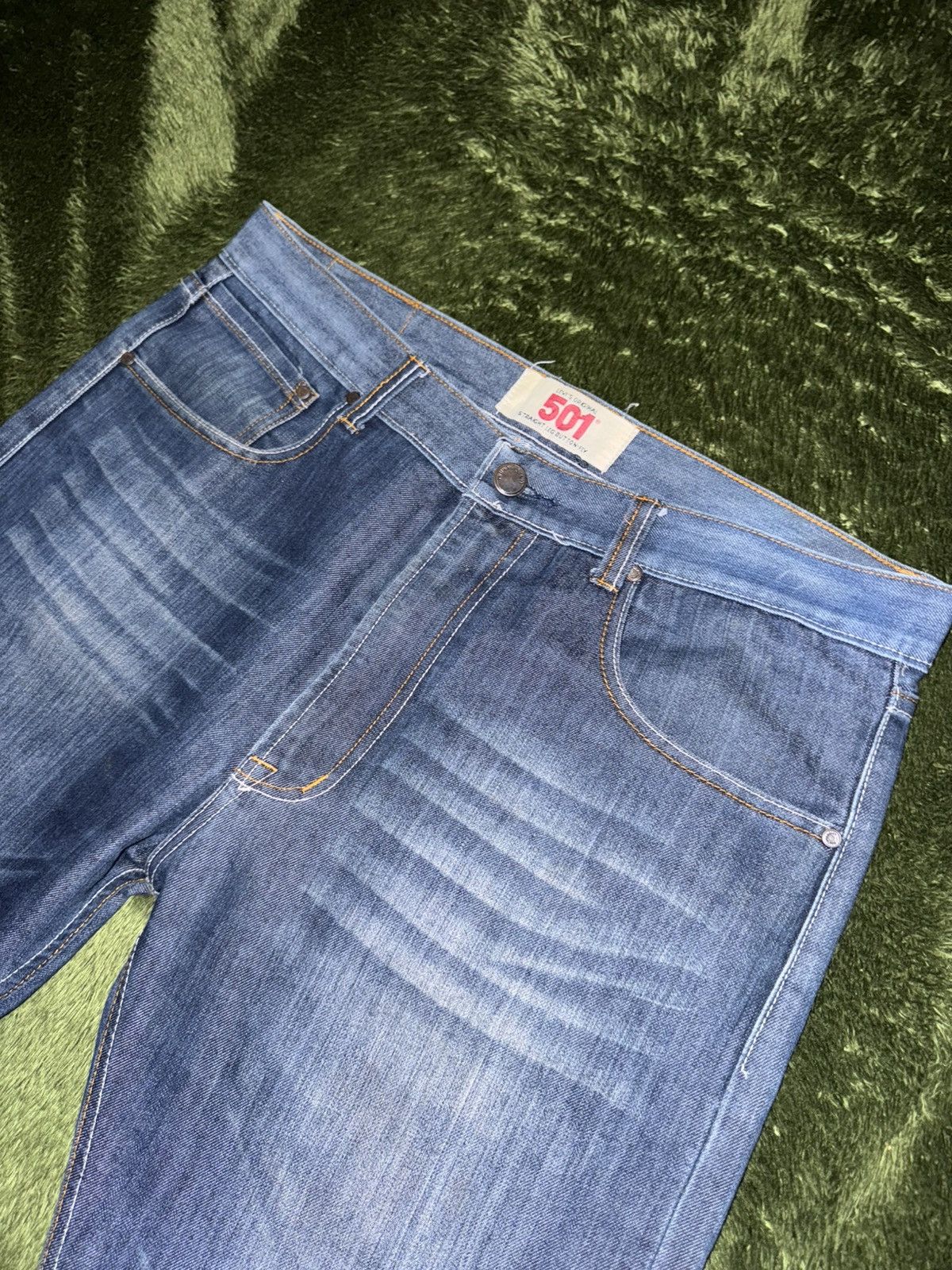 Levi's [W38/L34] 00s Levi’s 501 Premium Japan Release Denim Pants Size US 38 / EU 54 - 2 Thumbnail
