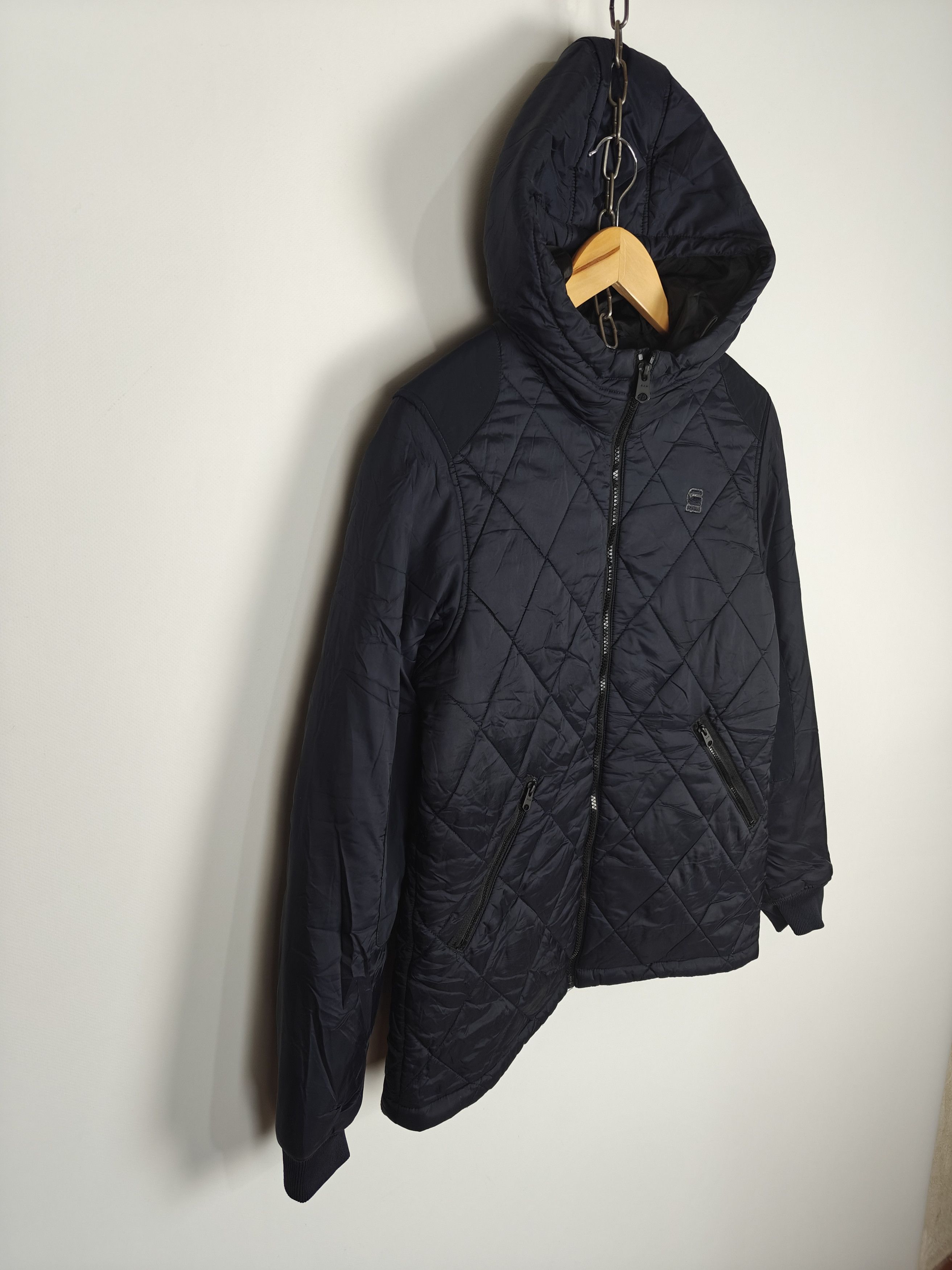 G-Star G-Star Raw Zip Jacket Hoode Quilt Blue size S Size US S / EU 44-46 / 1 - 5 Thumbnail
