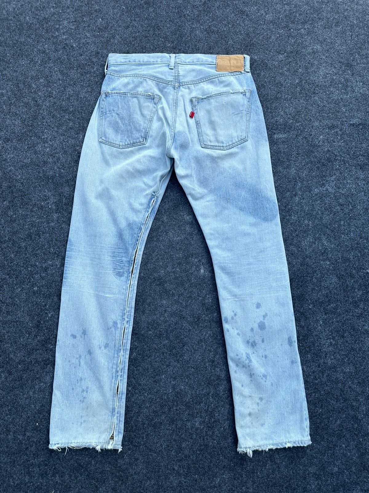 Levi's Vintage Levis 501 LVC Japan Distressed Denim 32x31 D49 Size US 32 / EU 48 - 2 Thumbnail