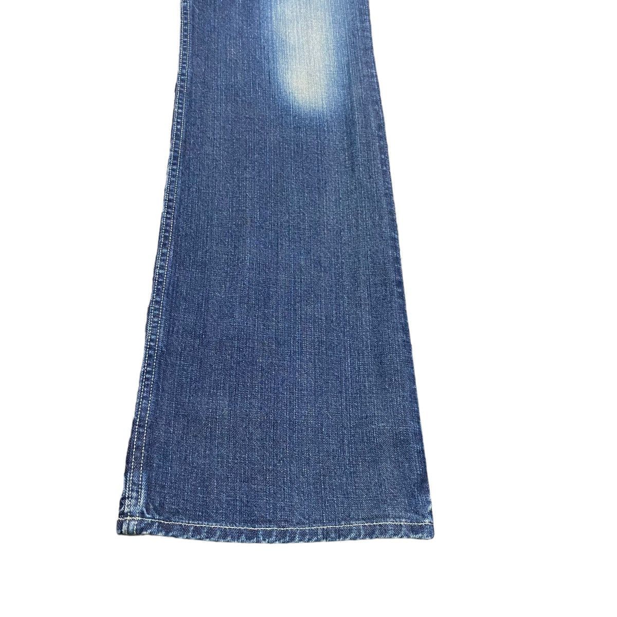 Japanese Brand Wizzard Japan Clawmark Denim Flare Jeans Hedi Slimane Size US 32 / EU 48 - 9 Thumbnail