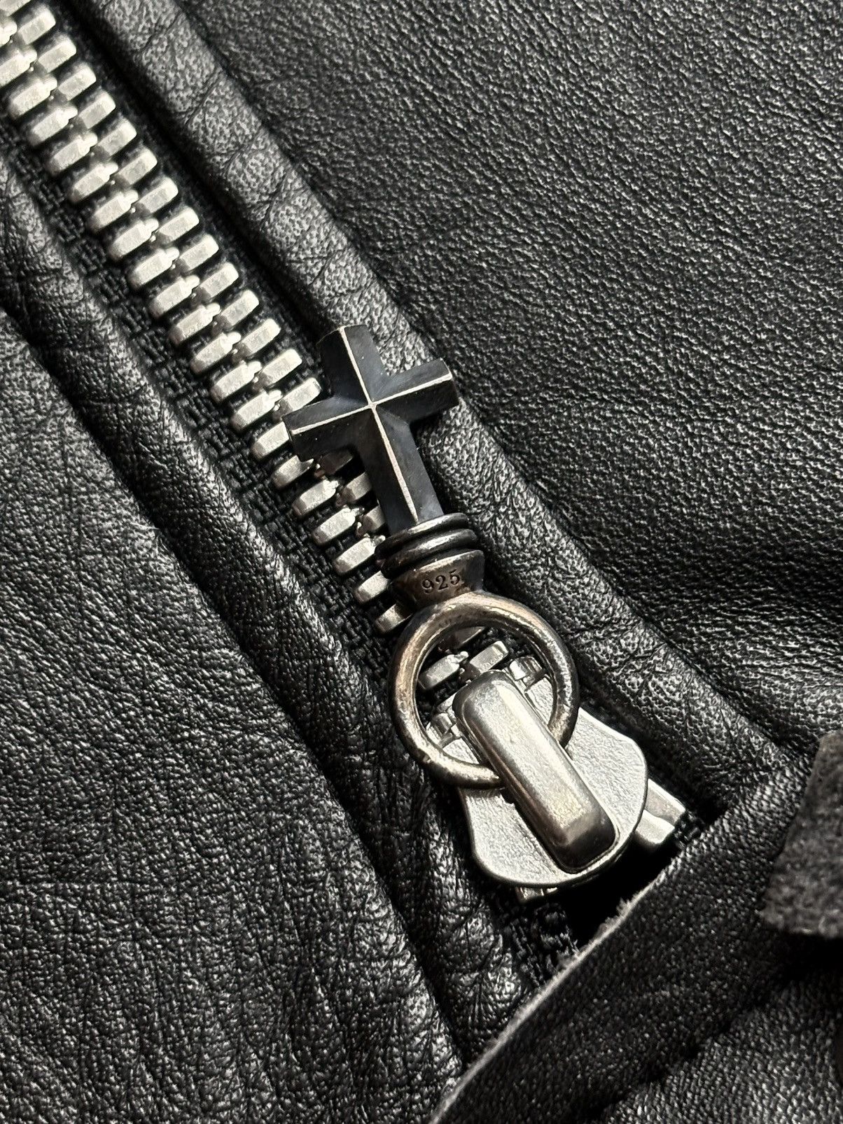 EYEFUNNY Eyefunny Q Nine(9) .925 Silver Leather Jacket Size US S / EU 44-46 / 1 - 8 Thumbnail