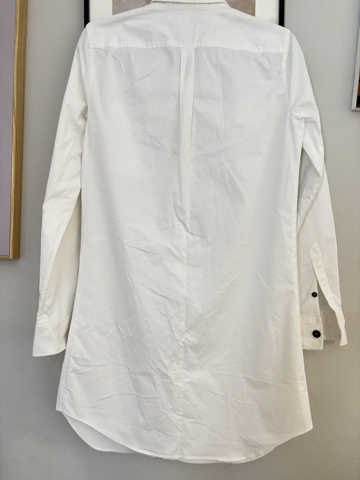 Dsquared2 DSQUARED2 Campfire Patches Shirt Dress White – rare Military Size S / US 4 / IT 40 - 6 Thumbnail