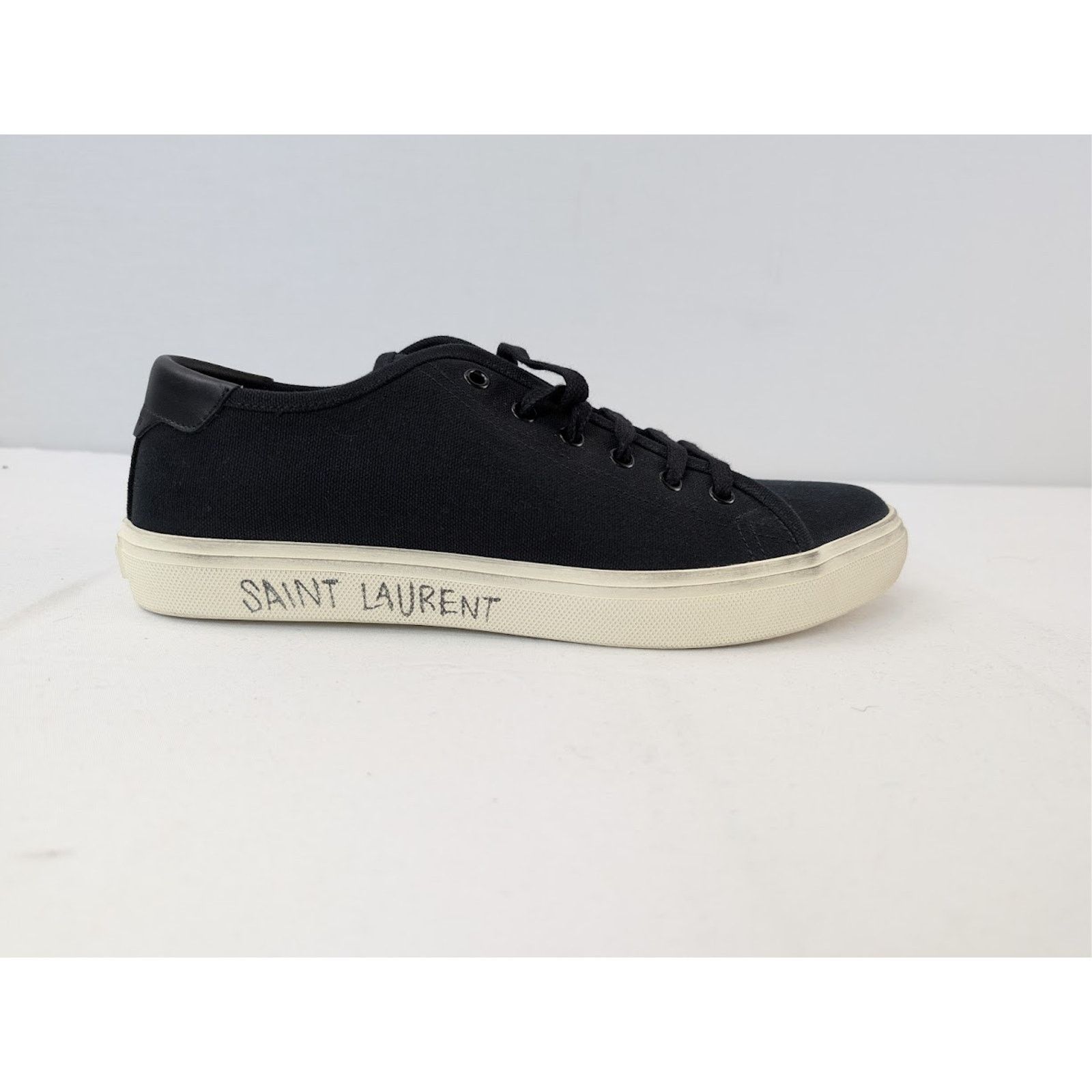 Saint Laurent Paris o1rshd1 Malibu Low-Top Sneakers in Nero Size US 10 / EU 43 - 4 Thumbnail