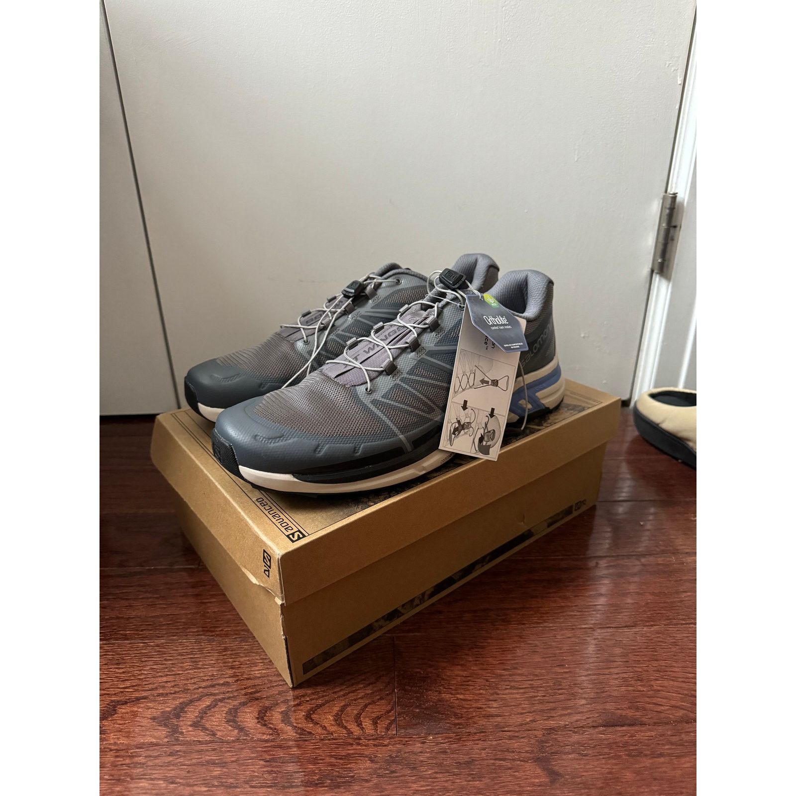 Salomon Grey Violet XT Wings 2 ADV Size US 12.5 / EU 45-46 - 1 Thumbnail