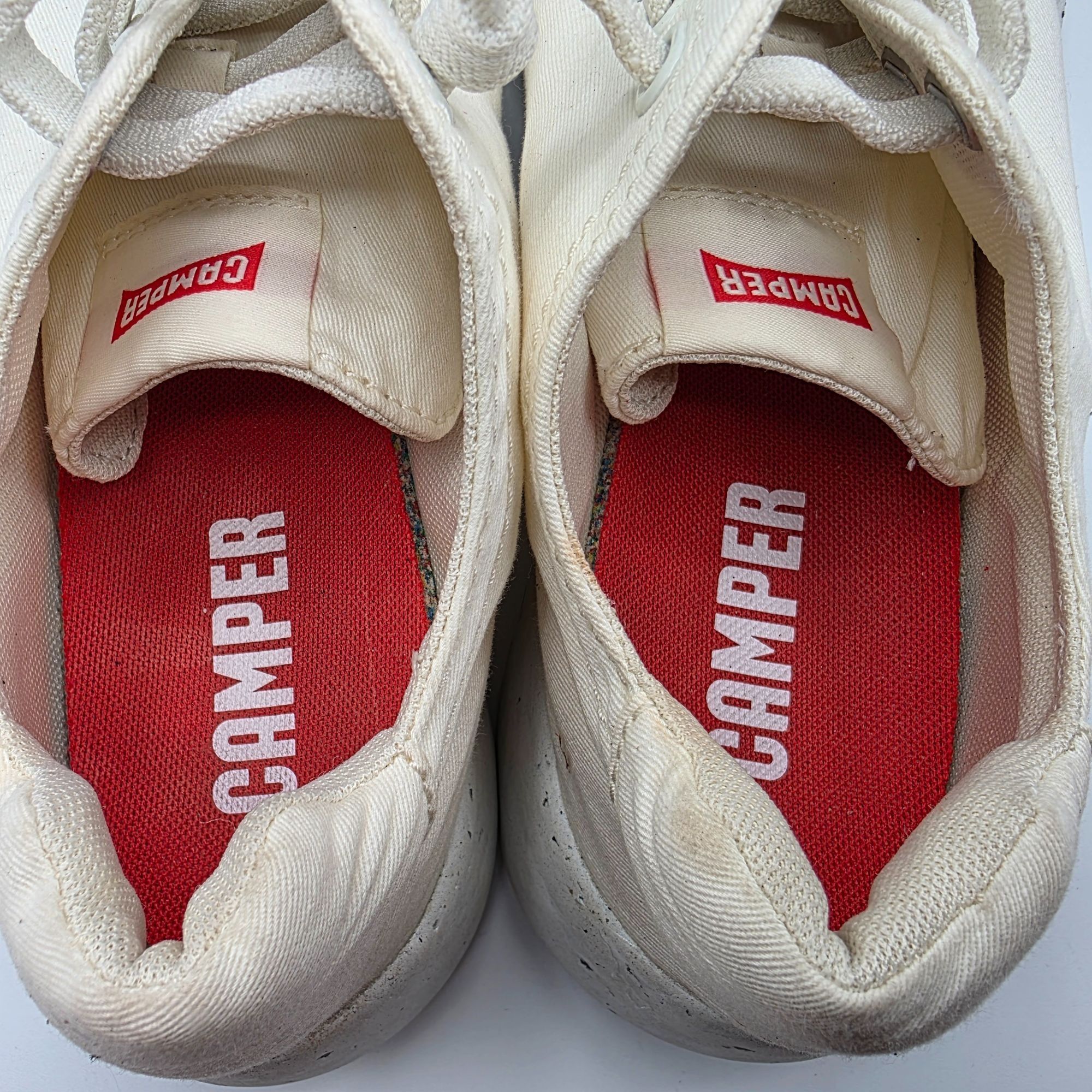 Camper Camper Peu Stadium Mens Size 7 White Red Sneaker Shoes Casua Size US 7 / EU 40 - 6 Thumbnail