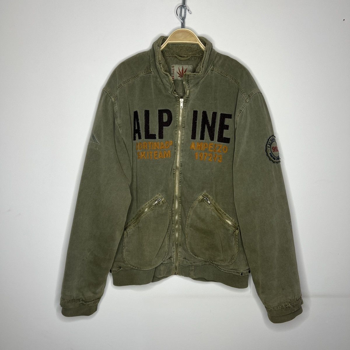 Vintage Vintage Workwear Denim Bomber Jacket Detroit Style Y2K 90s Size US XXL / EU 58 / 5 - 1 Thumbnail