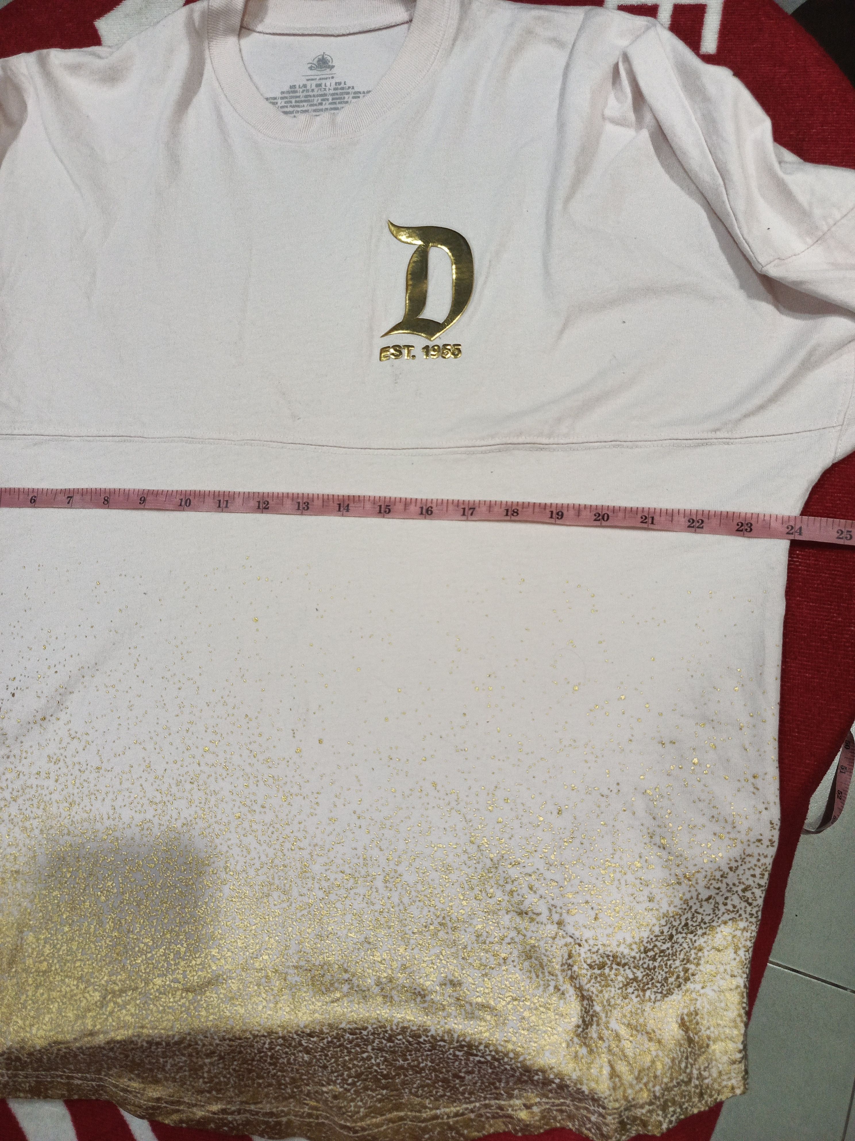 Disney Disneyland Spirit Jersey with a golden logo. Size US L / EU 52-54 / 3 - 10 Thumbnail