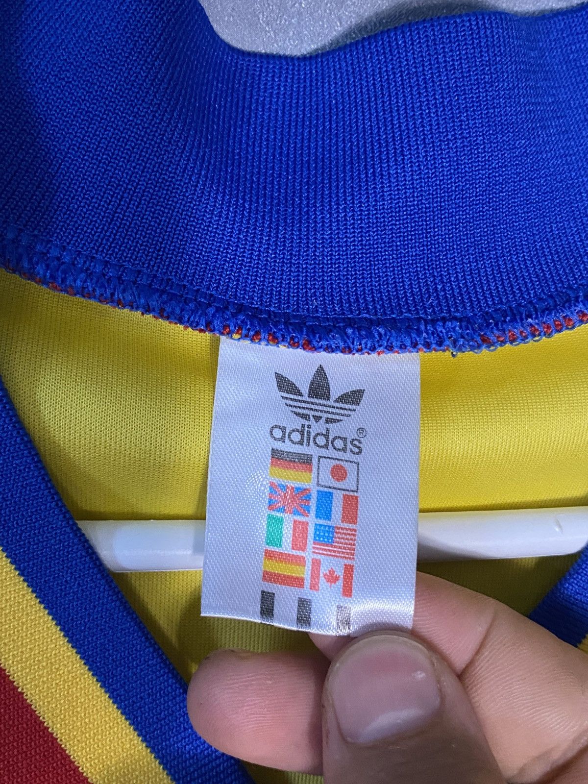 Adidas Vintage Romania Adidas Soccer Jersey 1994 Home Football kit Size US L / EU 52-54 / 3 - 3 Thumbnail