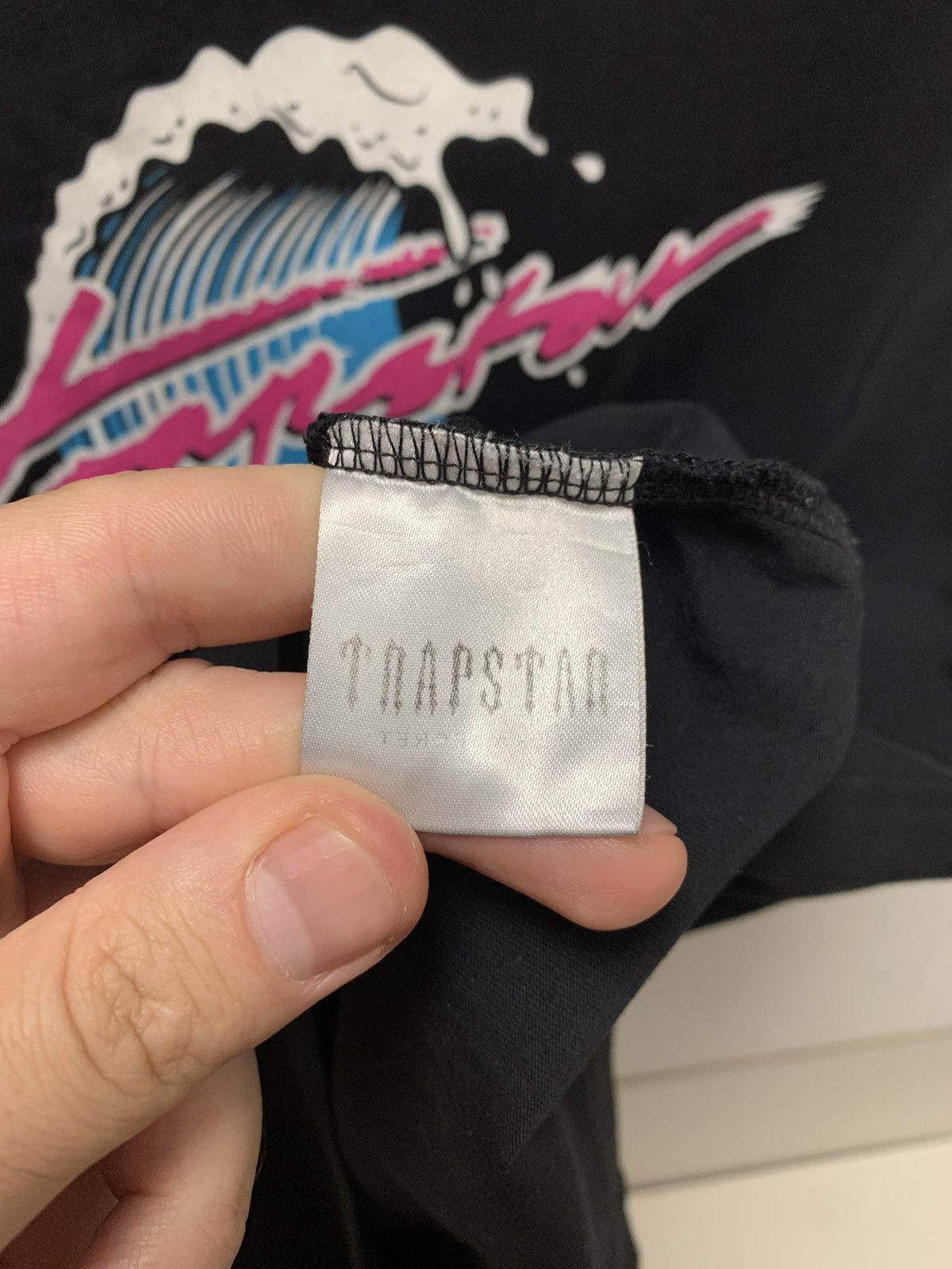 Trapstar London Trapstar London big logo black t-shirt L sz Size US L / EU 52-54 / 3 - 6 Thumbnail