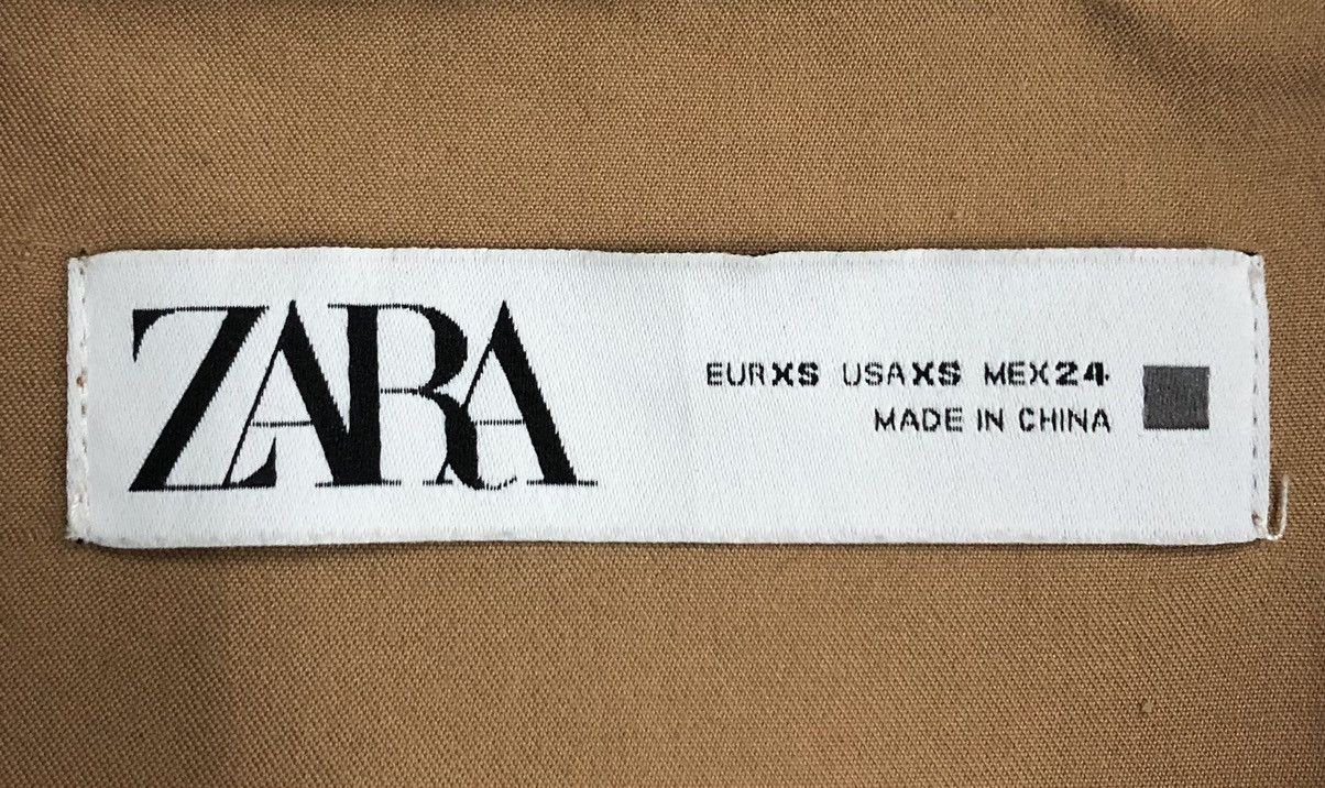 Vintage × Zara ZARA Two-Tone Utility Shirt Dress – Size XS Size US XL / EU 56 / 4 - 13 Thumbnail