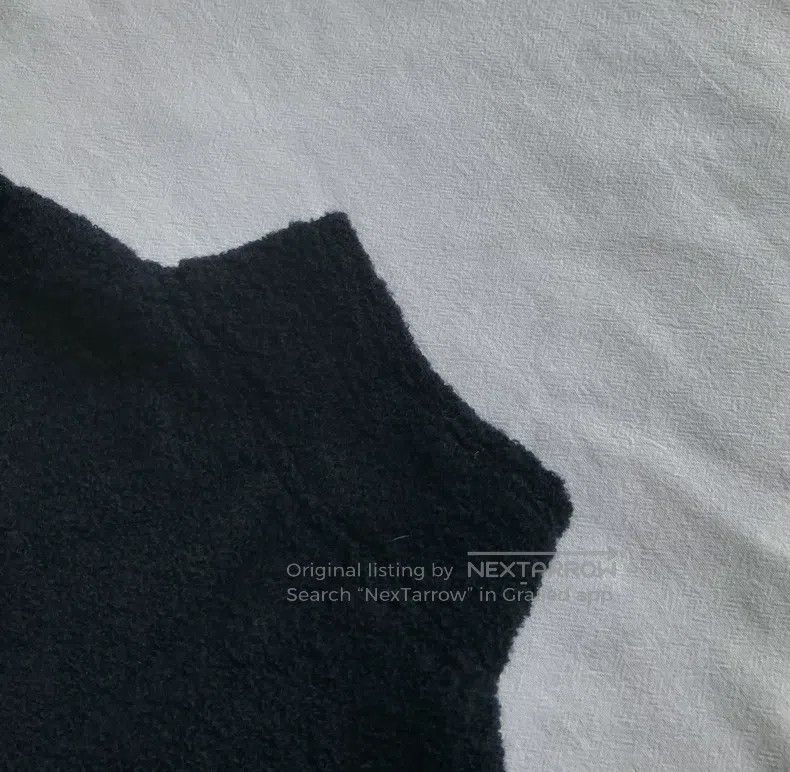 Comme des Garcons Comme Des Garcons Ruffled deep navy wool cardigan with sty Size S / US 4 / IT 40 - 6 Thumbnail