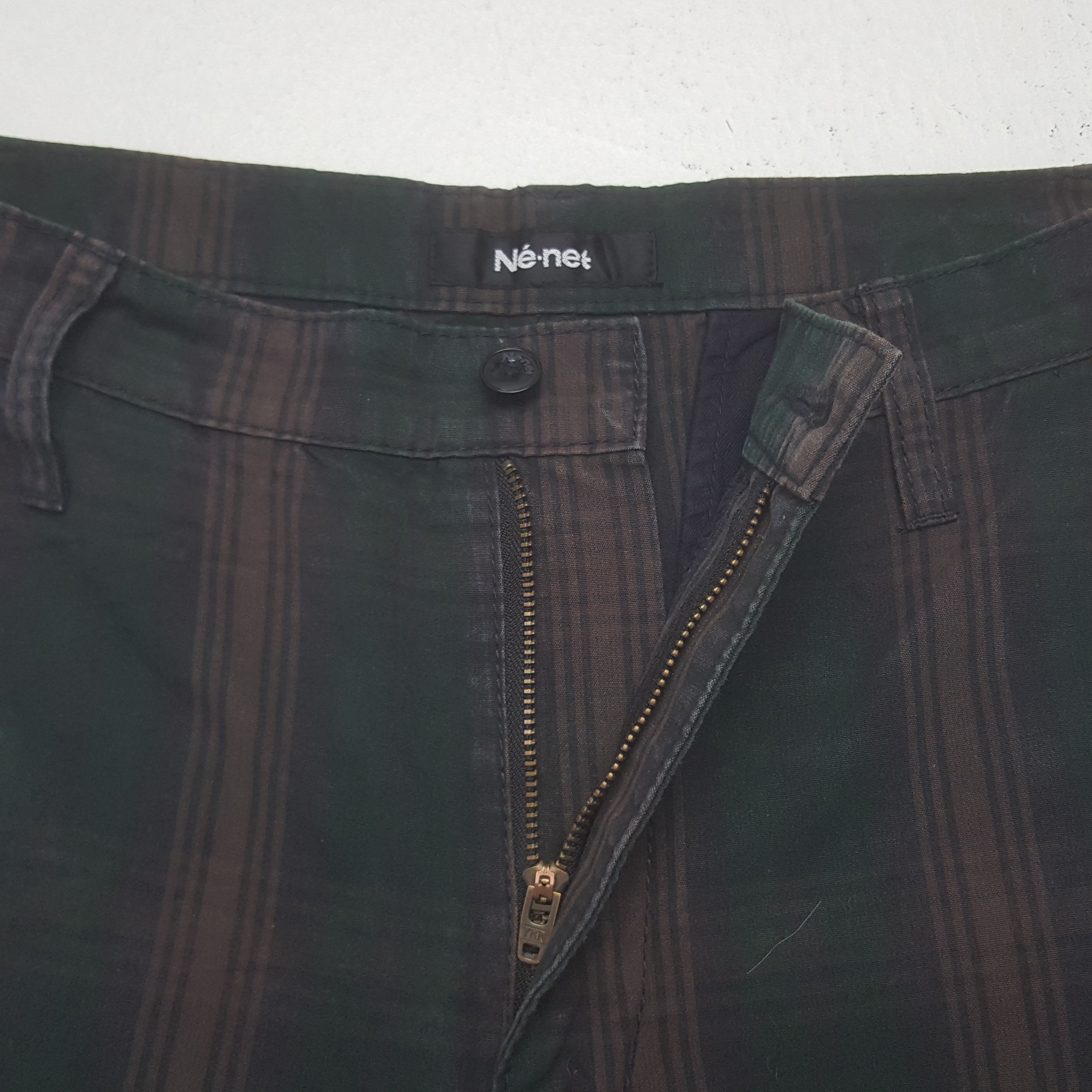 Ne-Net Vintage Ne-net Issey Miyake Vertical Striped Pants C318N17 Size US 26 / EU 42 - 7 Thumbnail