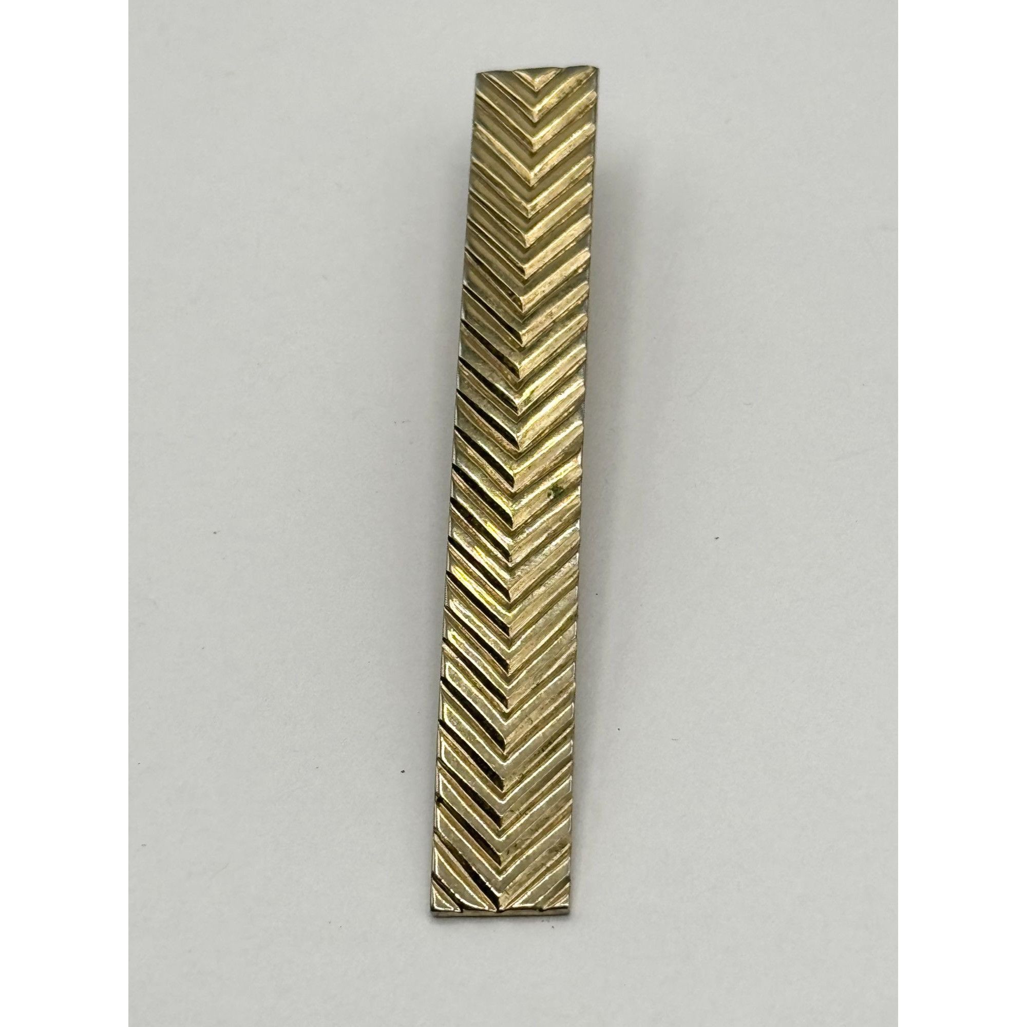 Vintage Vintage Hickok large gold tie clip Size ONE SIZE - 2 Thumbnail