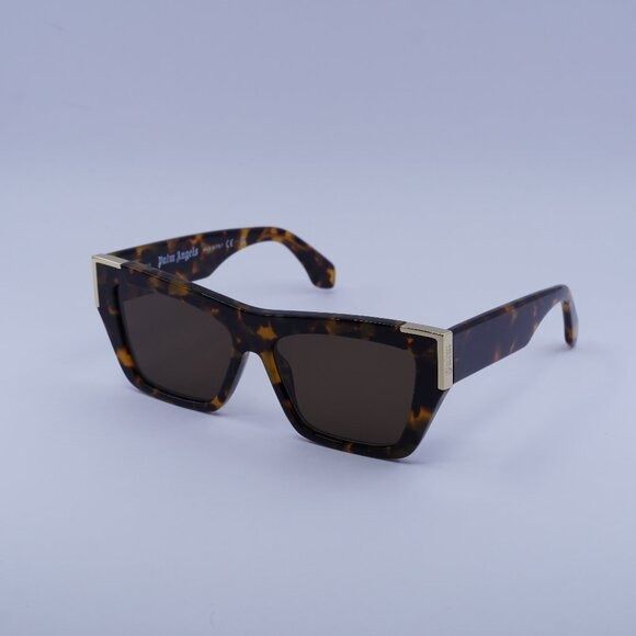 Palm Angels Palm Angels PERI099 HOLLYWOOD 6064 Sunglasses Havana Cat Eye Size ONE SIZE - 1 Thumbnail