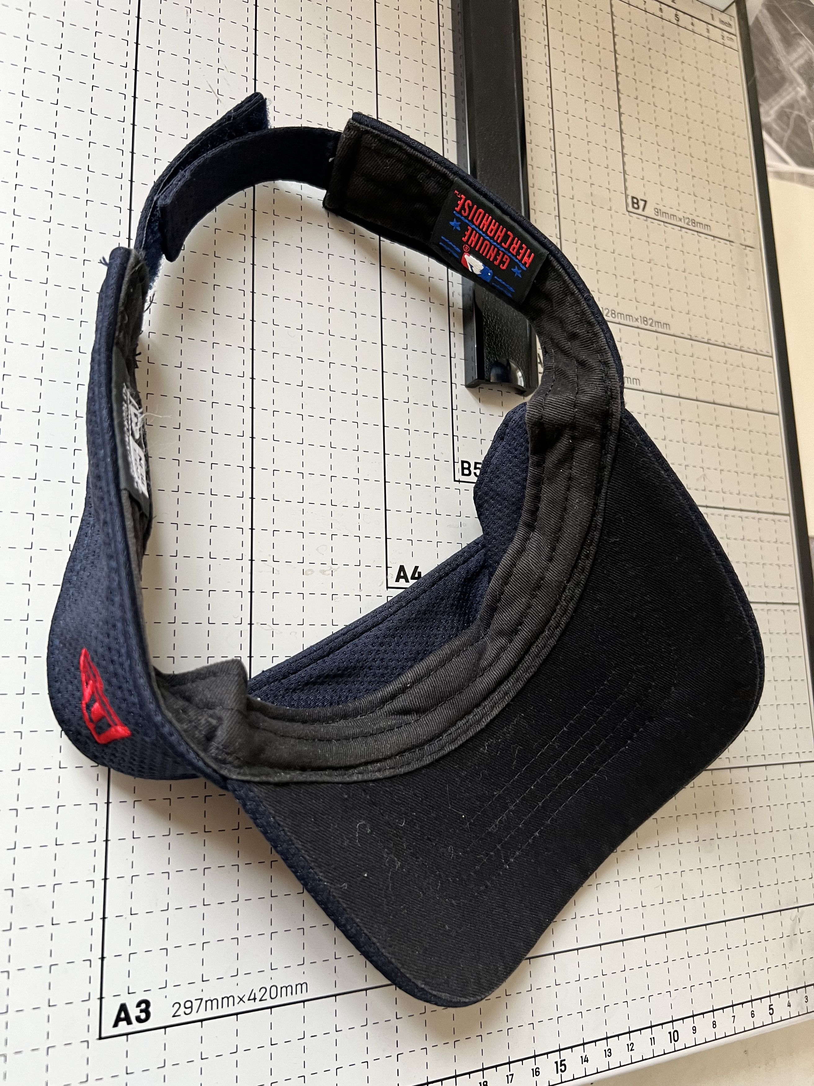 MLB × New Era Tennis Visor Vintage Red Sox 1990s Cap Hat Size ONE SIZE - 3 Thumbnail