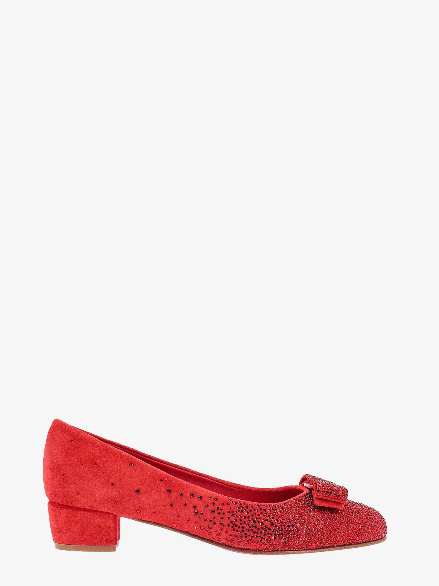 image of Salvatore Ferragamo Decollete Woman Red Pumps Shoes, Women's (Size 5)