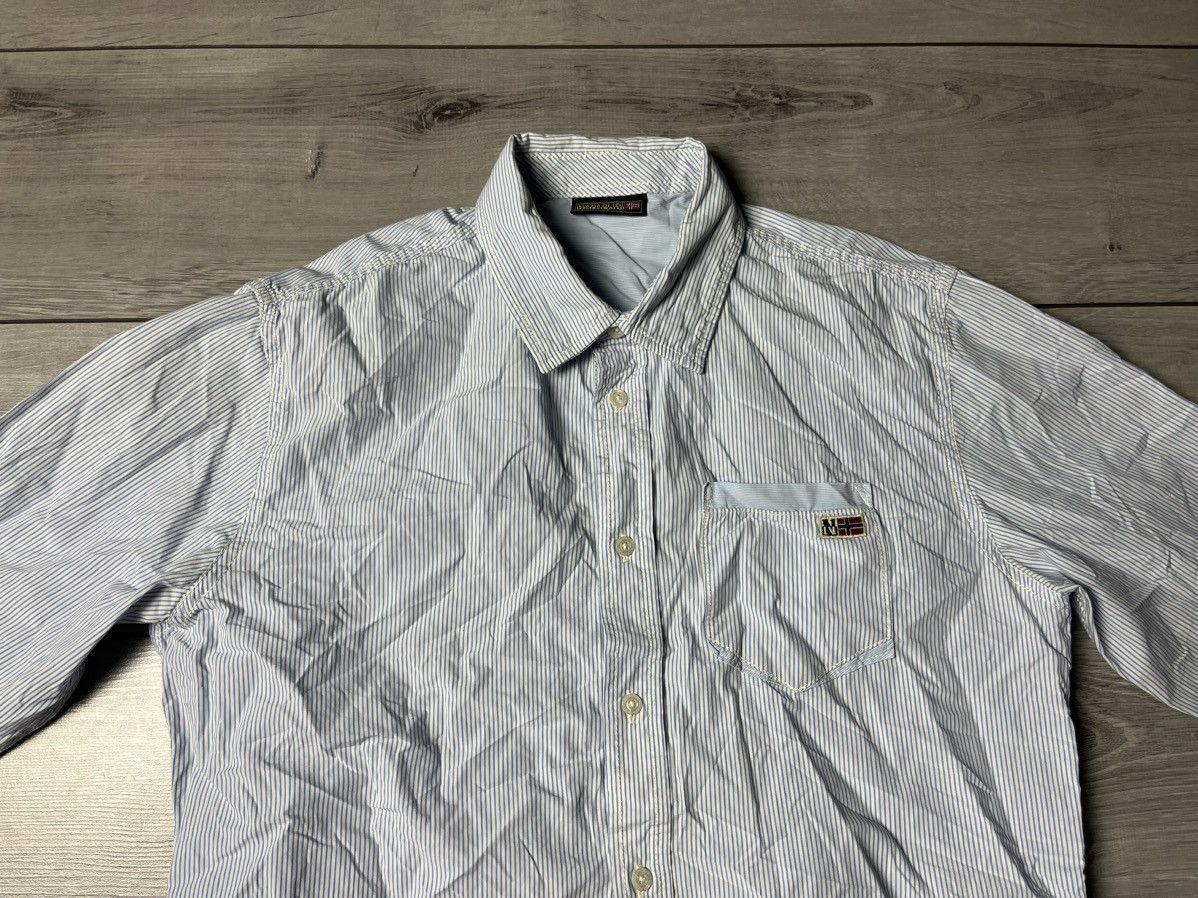 Napapijri Napapijiri shirt formal flag size Large Size US L / EU 52-54 / 3 - 3 Thumbnail