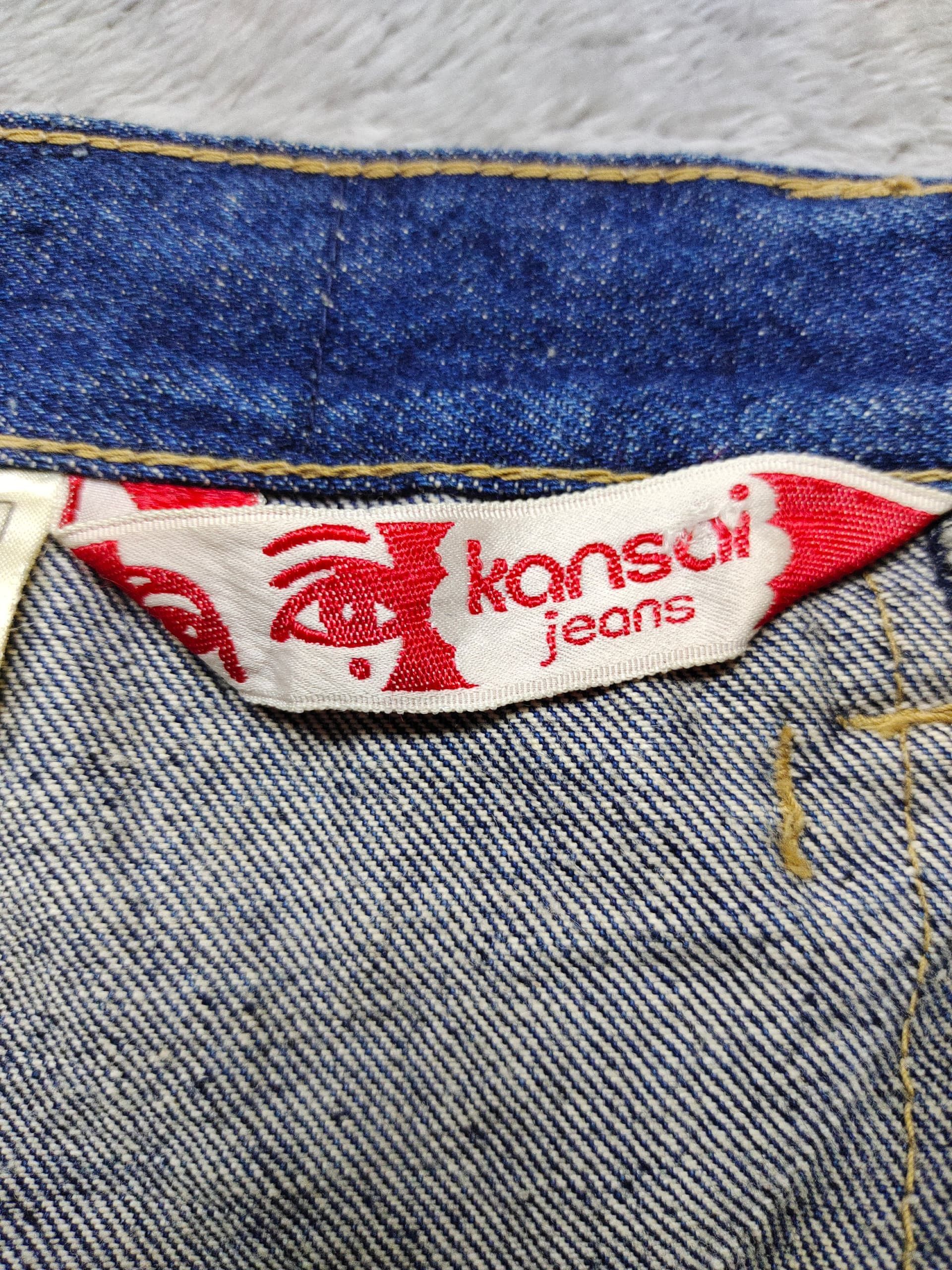 Kansai Yamamoto RARE VINTAGE KANSAI YAMAMOTO KANSAI JEANS PANTS Size 28" / US 6 / IT 42 - 11 Thumbnail