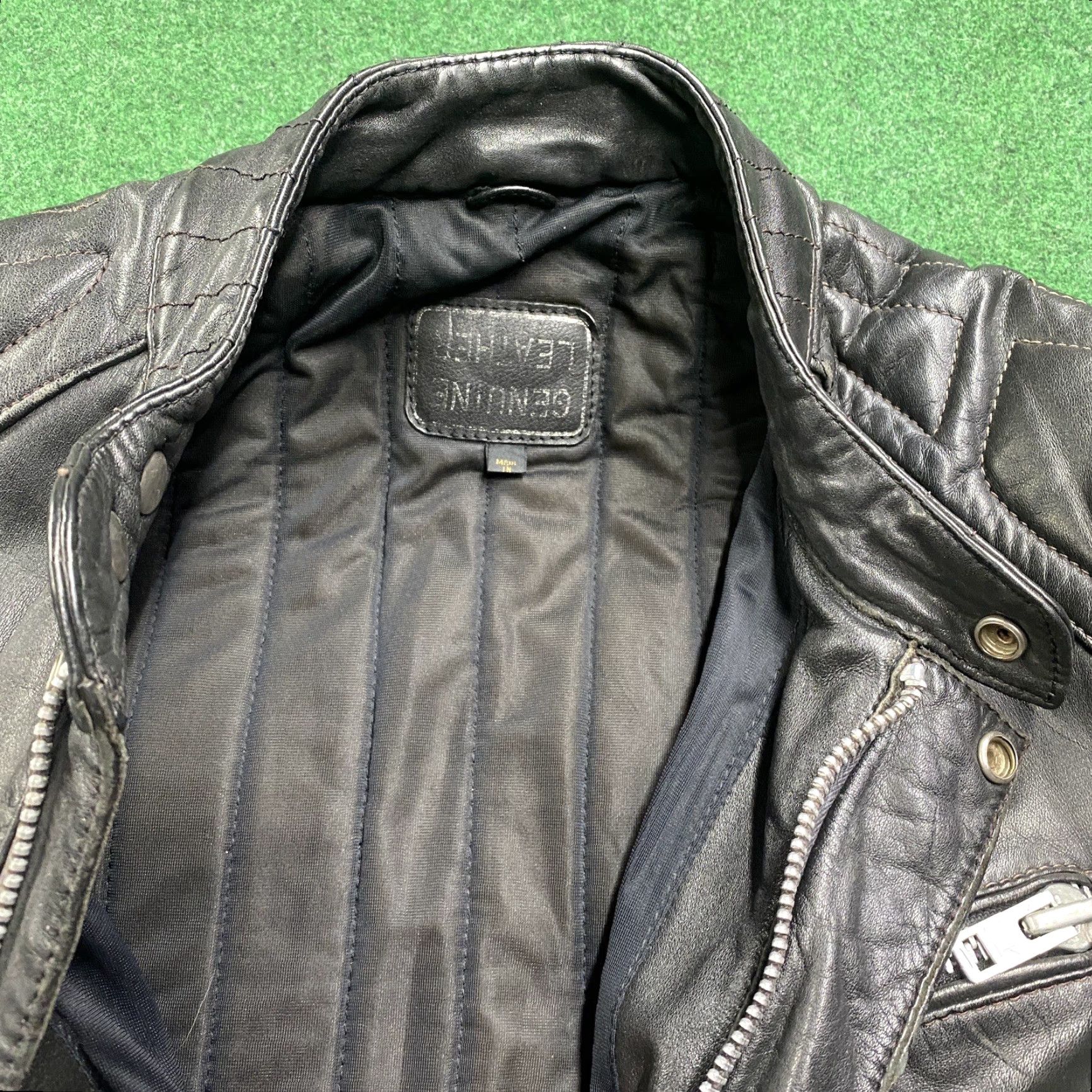 Vintage VINTAGE Hein Gericke Leather Jacket Mens M Black Motorcycle Jacket Hooded All Seasons Full Zip Casual 80s 90s USA Racing Riding Dancing? Size US M / EU 48-50 / 2 - 5 Thumbnail