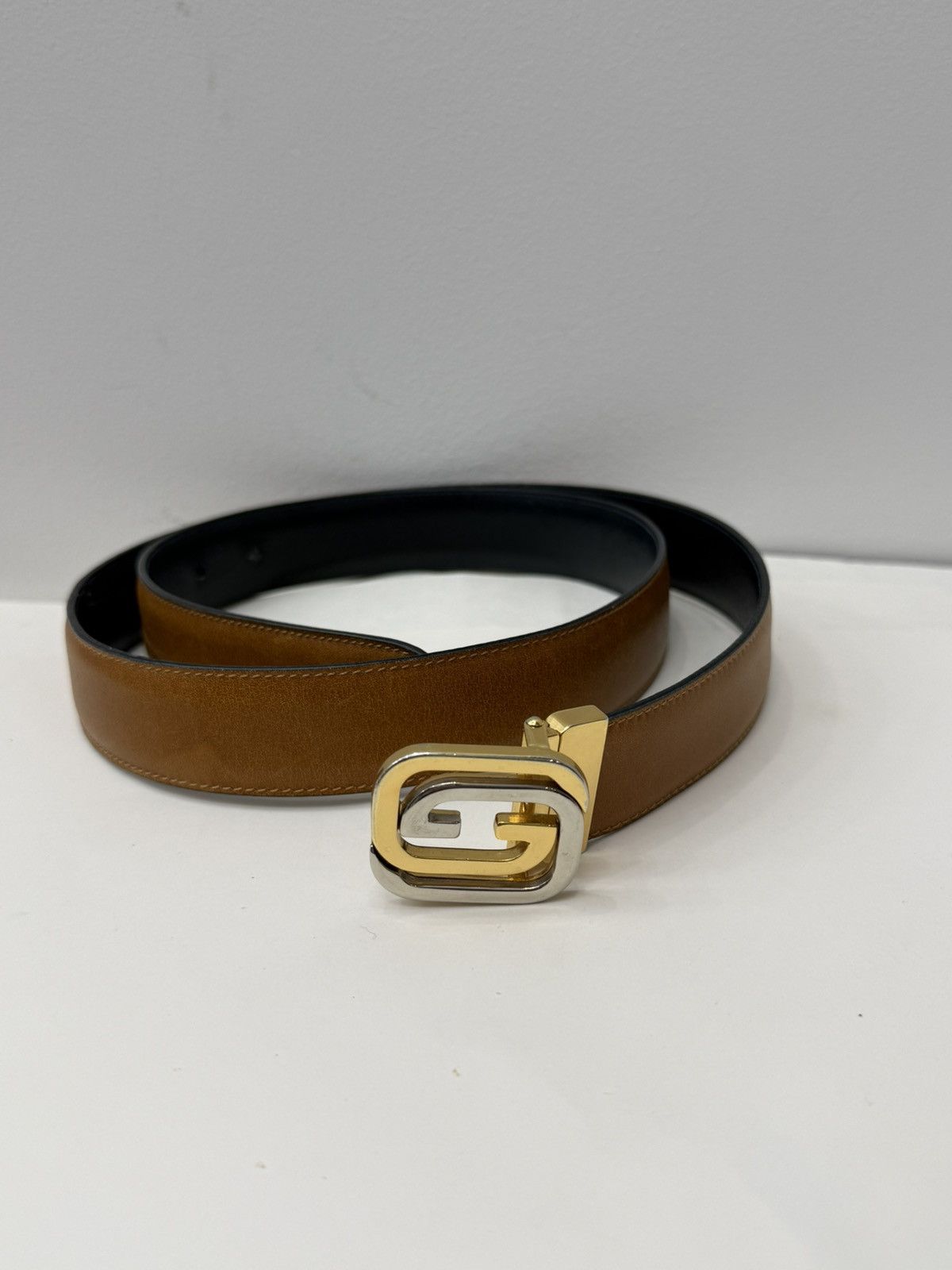 Gucci Gucci Reversible Leather Belt Size ONE SIZE - 1 Thumbnail