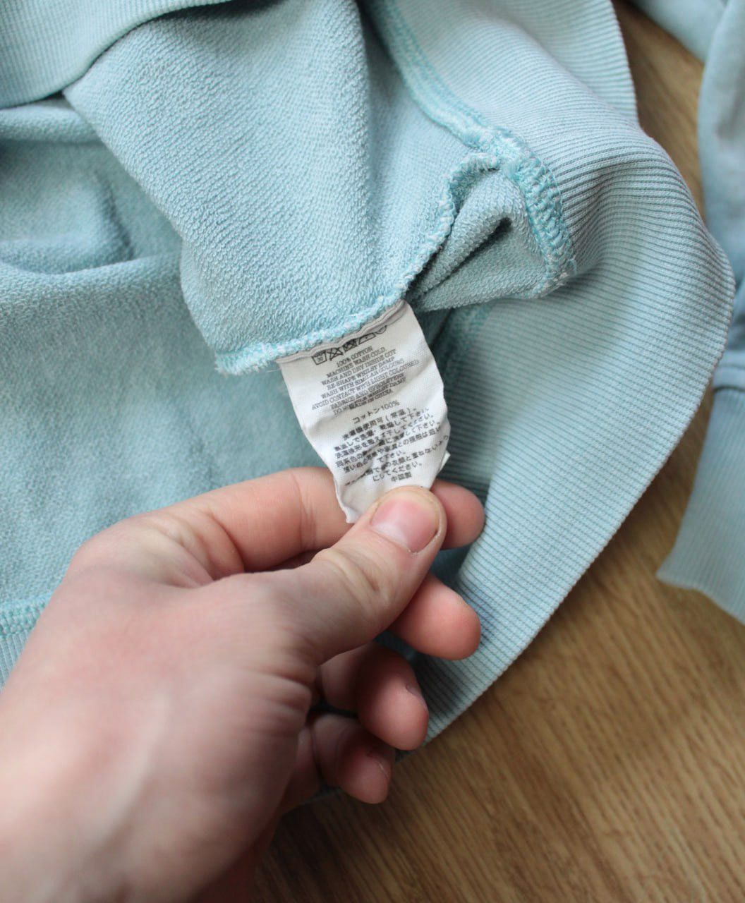 YMC 🔥 You Must Create Cotton Sweatshirt YMC Baby Blue Basic Size US M / EU 48-50 / 2 - 3 Thumbnail
