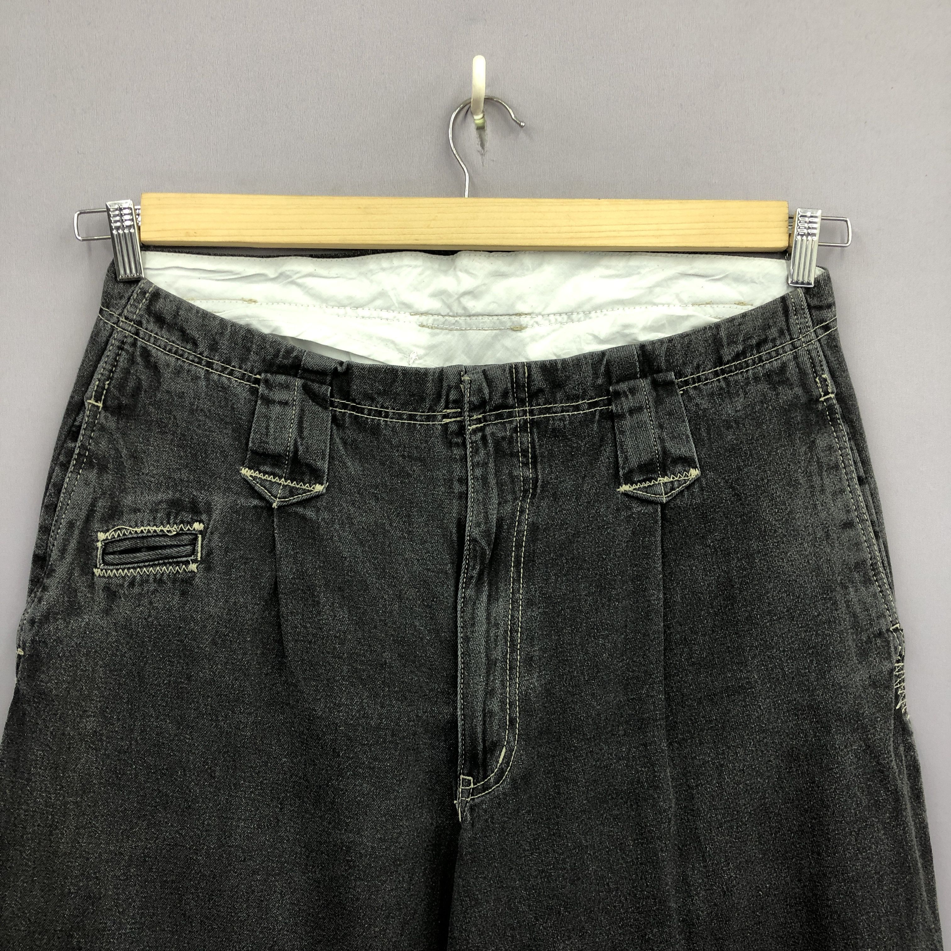 JNCO Crazy Vintage Baggy Japanese Jeans Jogger Skater Faded Denim Size US 32 / EU 48 - 6 Thumbnail