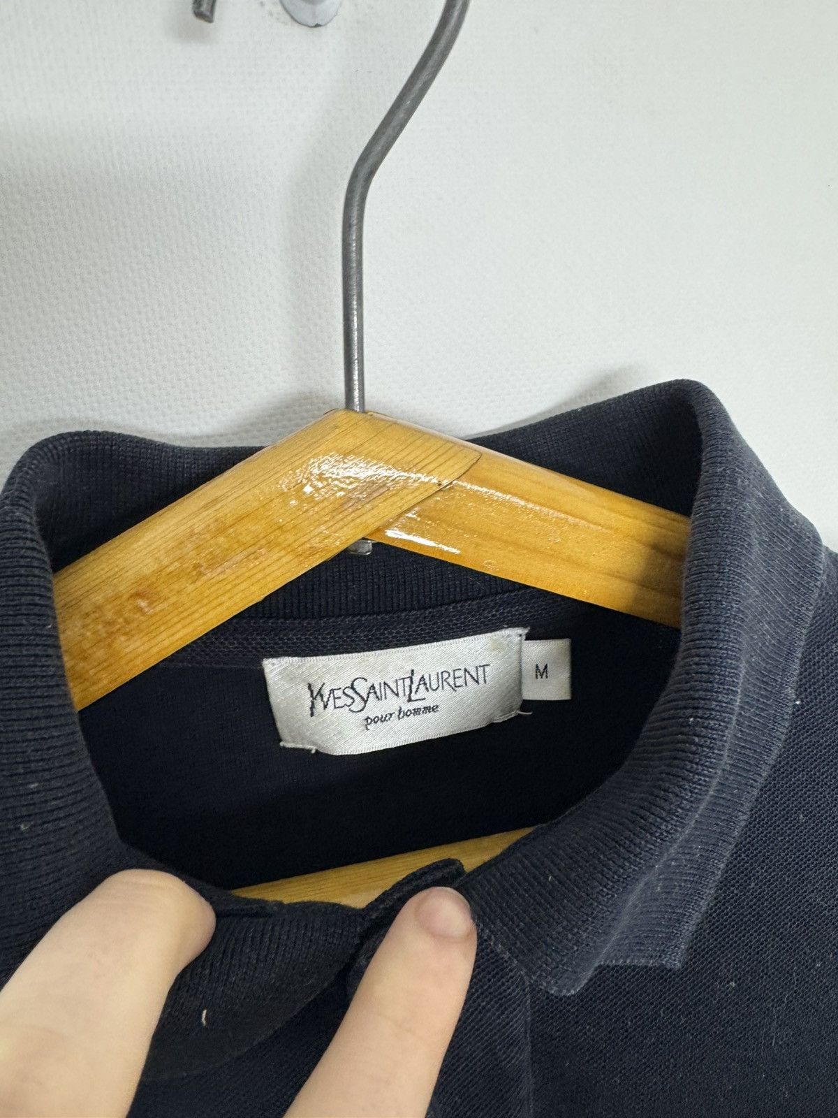 Yves Saint Laurent Rare Vintage Yves Saint Laurent Polo Shirt YSL Tee Size US M / EU 48-50 / 2 - 8 Thumbnail