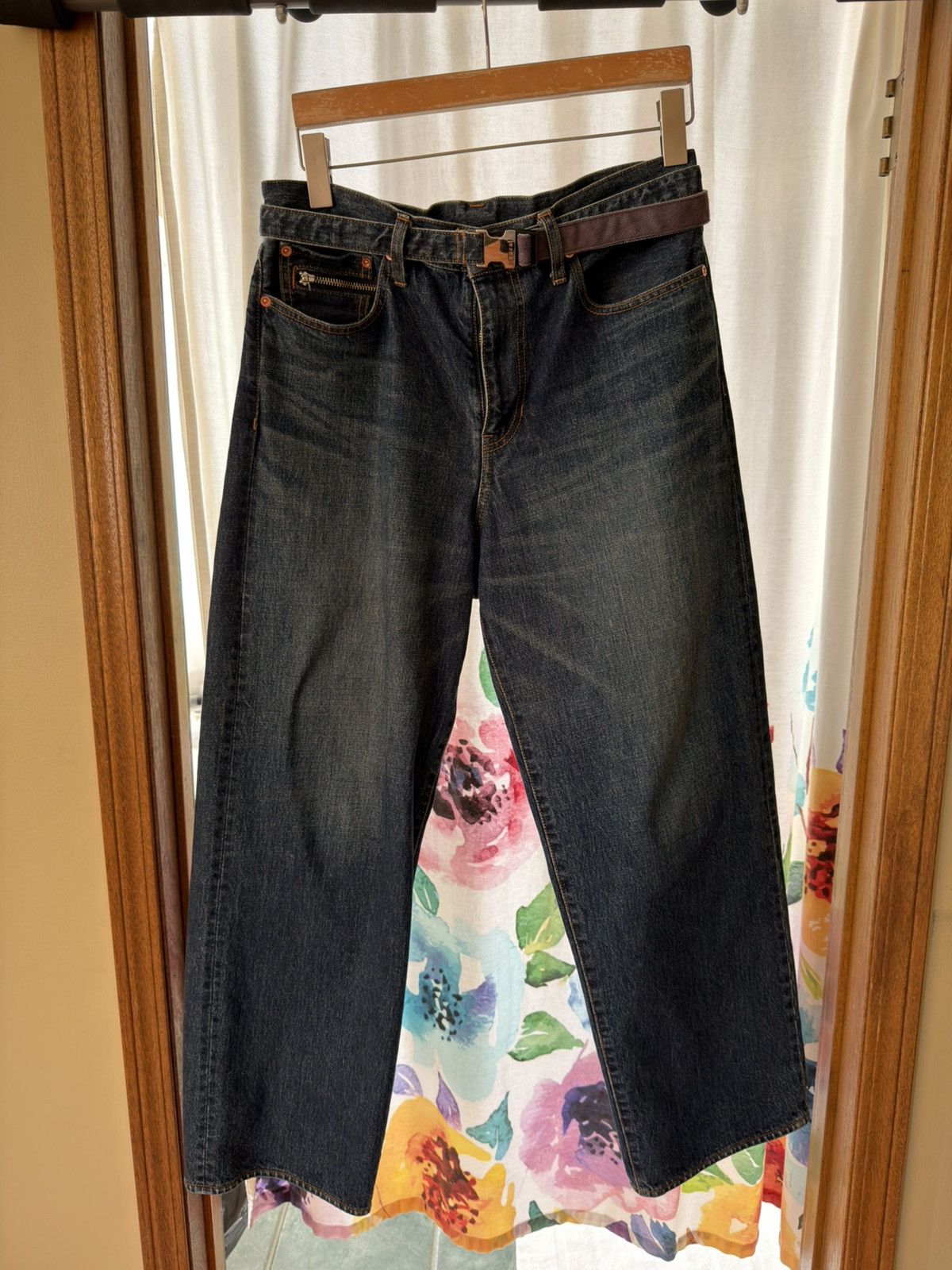 Sacai Sacai Blue Denim Jeans Size US 30 / EU 46 - 1 Thumbnail