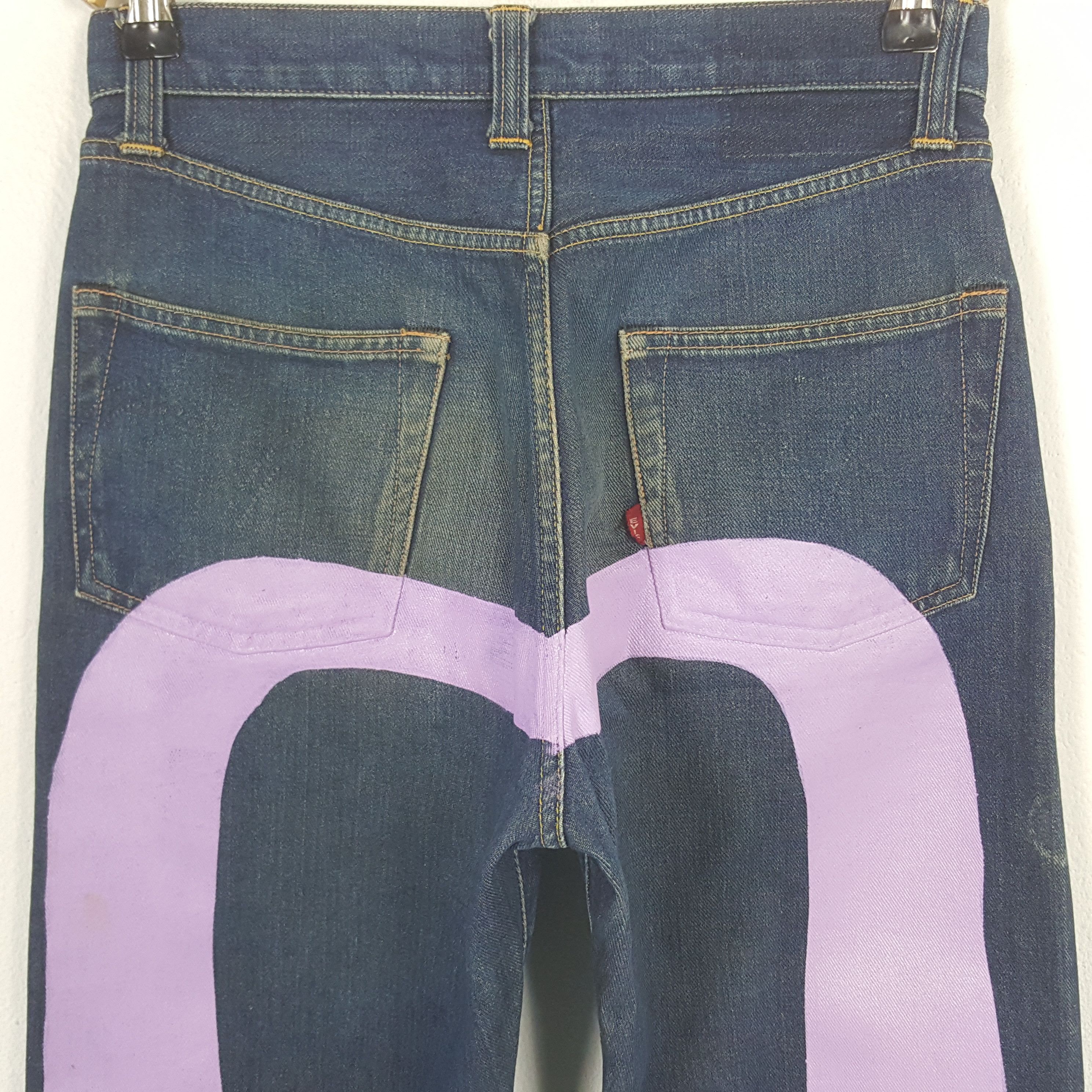 Japanese Brand × Vintage Vintage Evis Japanese Brand Daicock Custom Denim Jeans Size US 26 / EU 42 - 2 Thumbnail