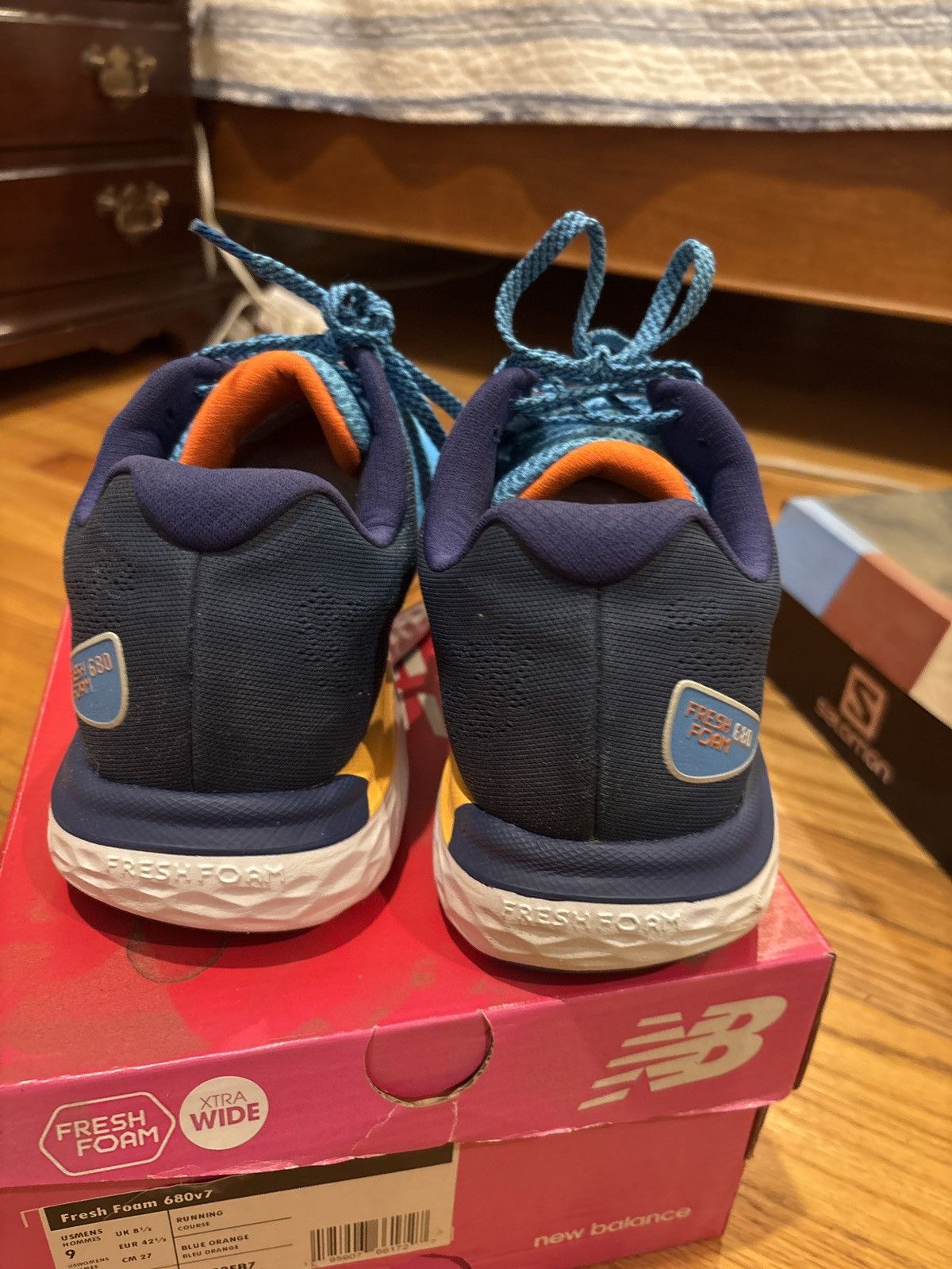 New Balance New balance 680v7 fresh foam size 9 4e wide tried on Size US 9 / EU 42 - 5 Thumbnail
