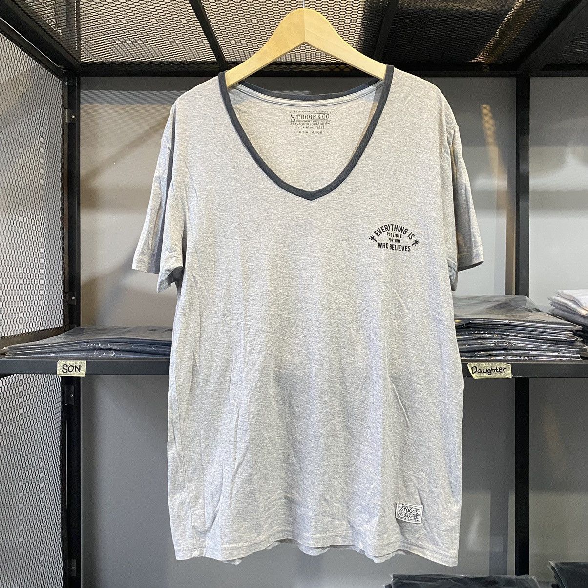 If Six Was Nine × Japanese Brand × Le Grande Bleu (L.G.B.) Vintage Holy Grail Classic Virgin Mary Bandana Graphic Tees Size US XL / EU 56 / 4 - 1 Thumbnail