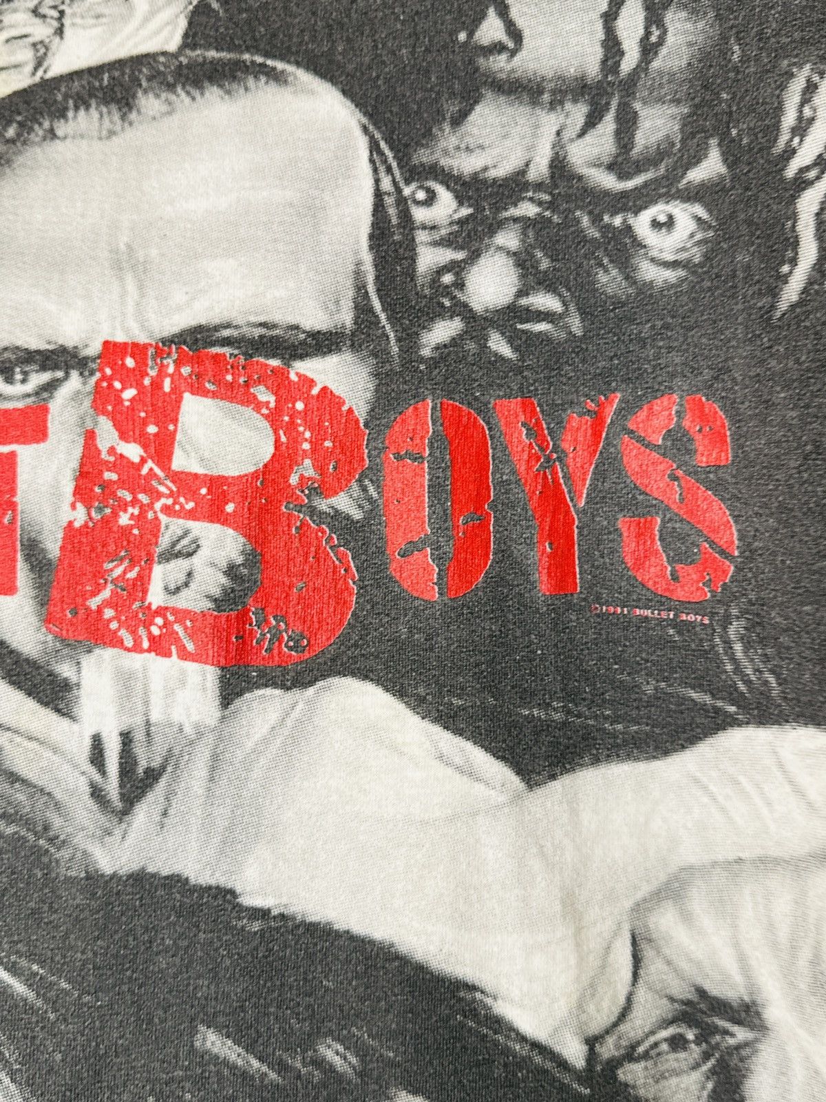 Band Tees × Vintage Vintage 1991 Bullet Boys Freak Show AOP T Shirt Size XL Size US XL / EU 56 / 4 - 4 Thumbnail