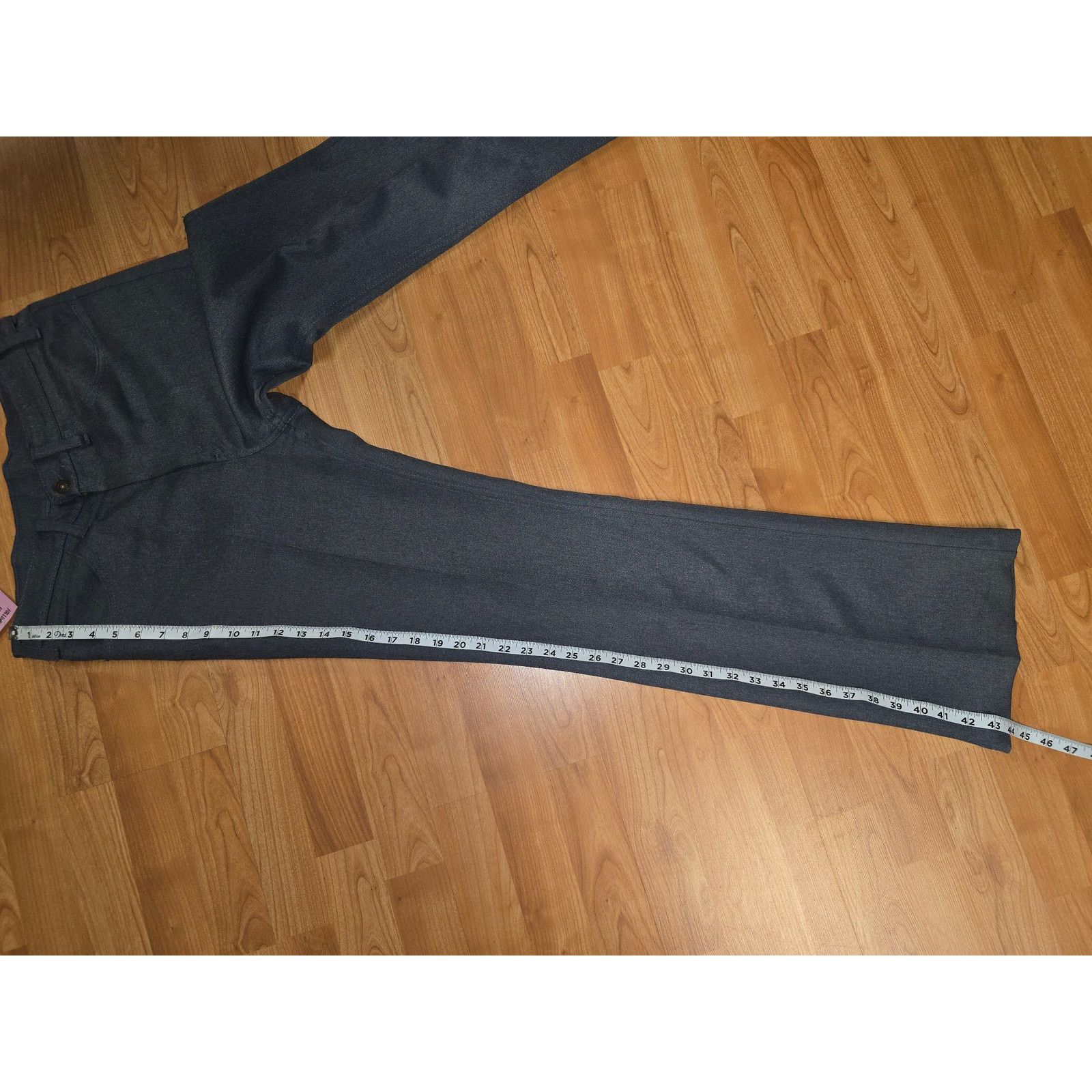 Levi's × Vintage Levi's Pants Bootcut Gray Western Dress Pants Slacks 33x34 Size US 33 - 8 Thumbnail