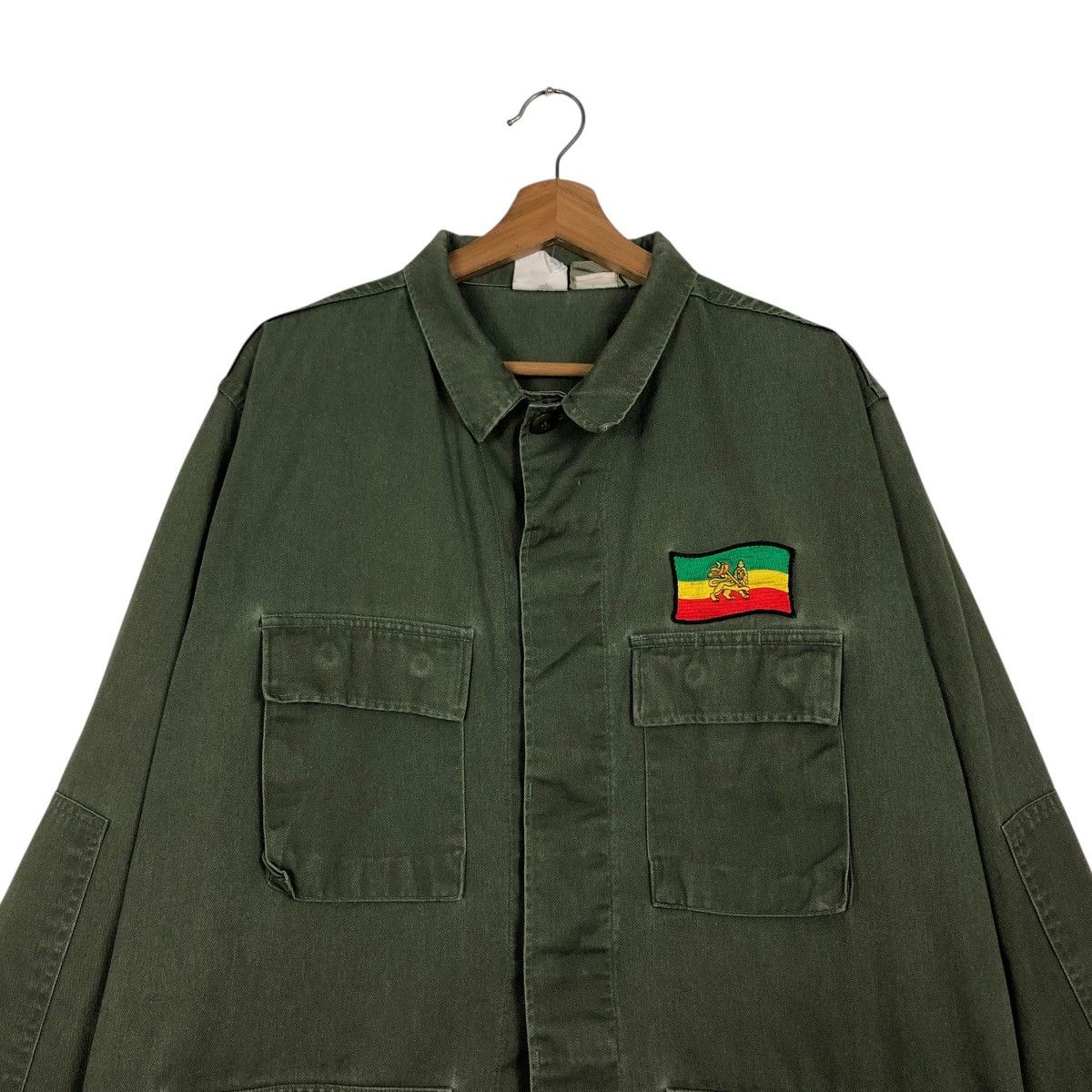 Vintage 🔥VINTAGE CHORE MILITARY JACKET USN PROPPER OG-07 DESIGN Size US M / EU 48-50 / 2 - 5 Thumbnail