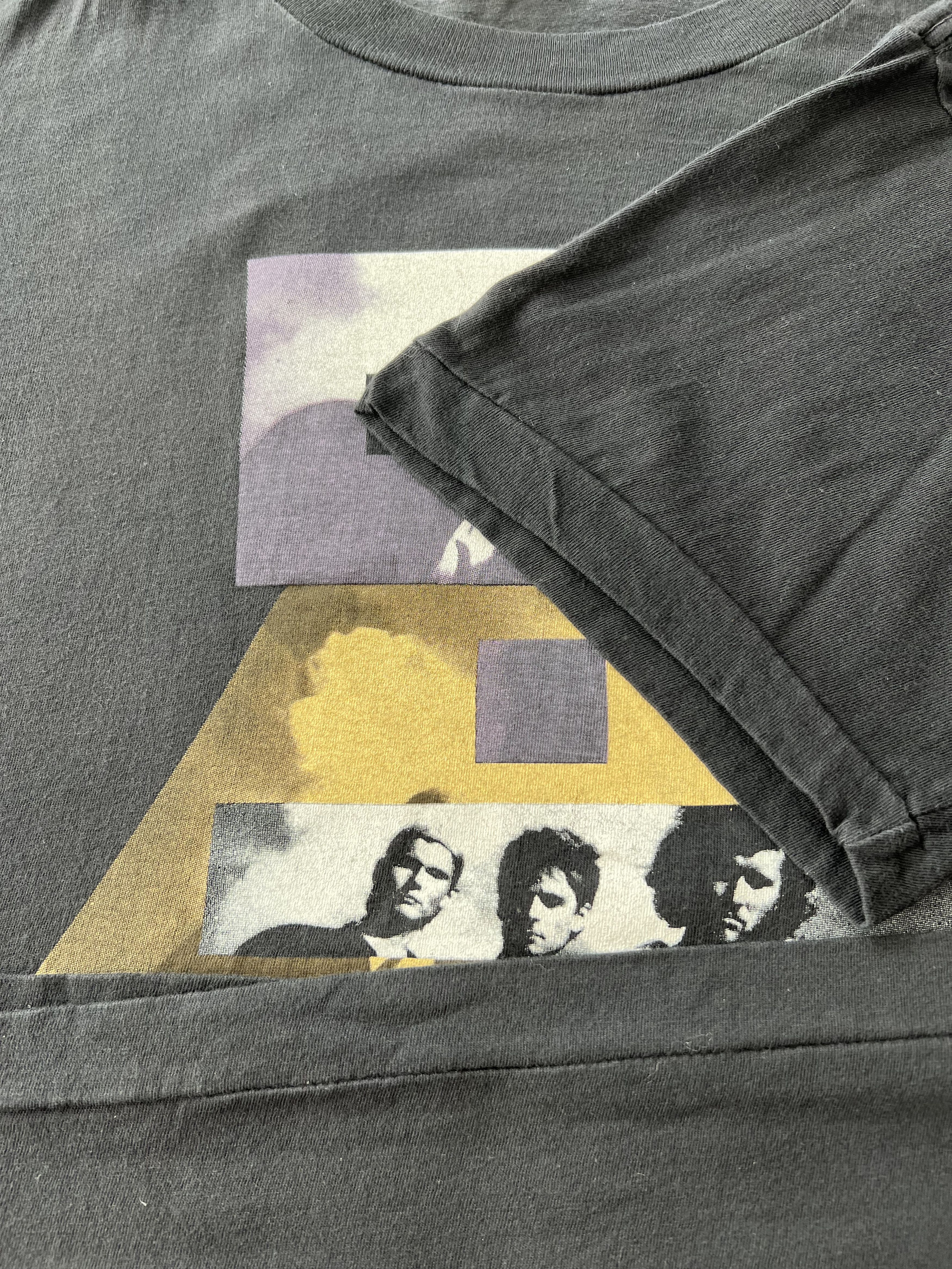 Band Tees Vintage 1991 A-ha Pop Band European Tour Black T-shirt Size US XL / EU 56 / 4 - 7 Thumbnail