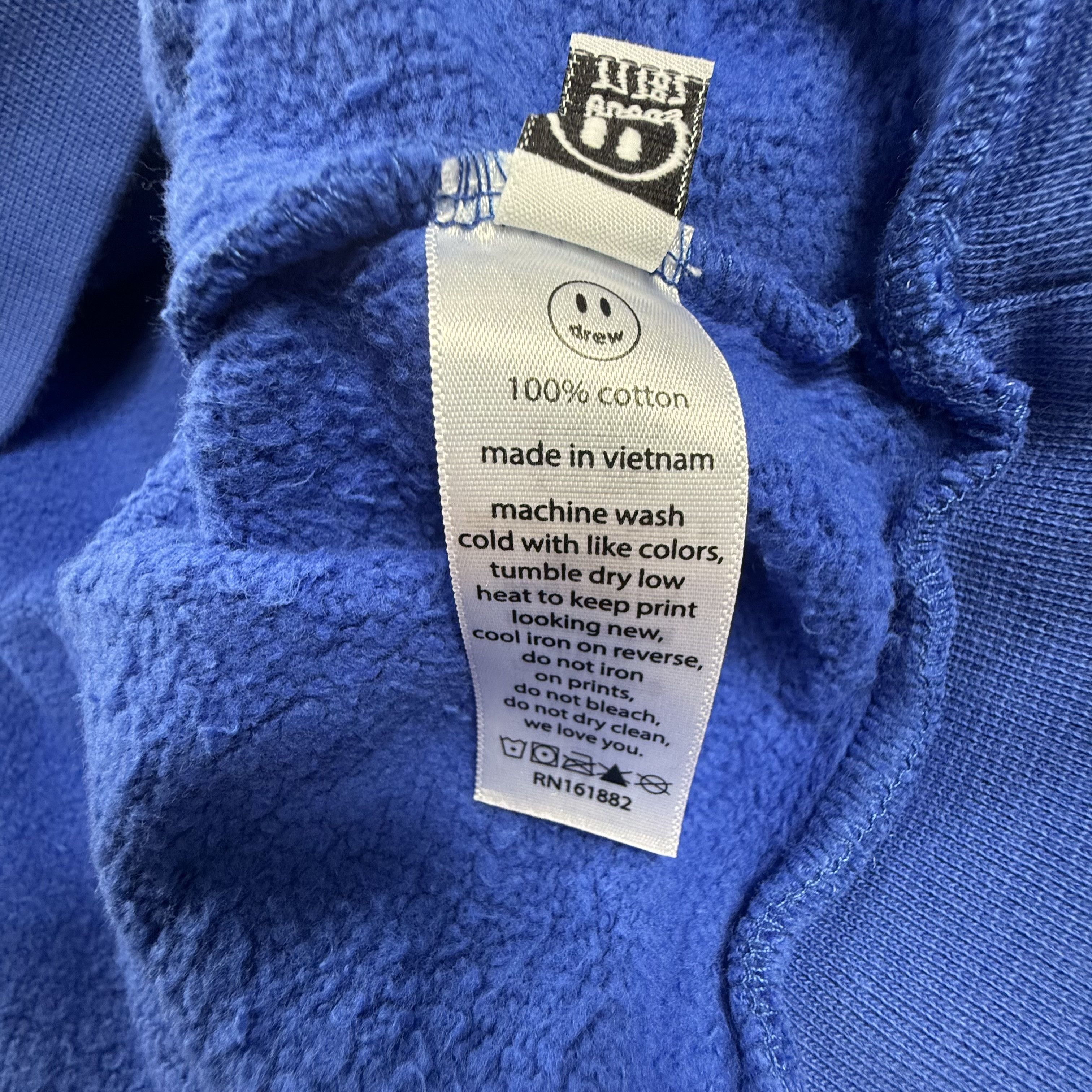 Drew House Drew House Mascot Hoodie Royal Blue XL Smiley Face Size US XL / EU 56 / 4 - 8 Thumbnail