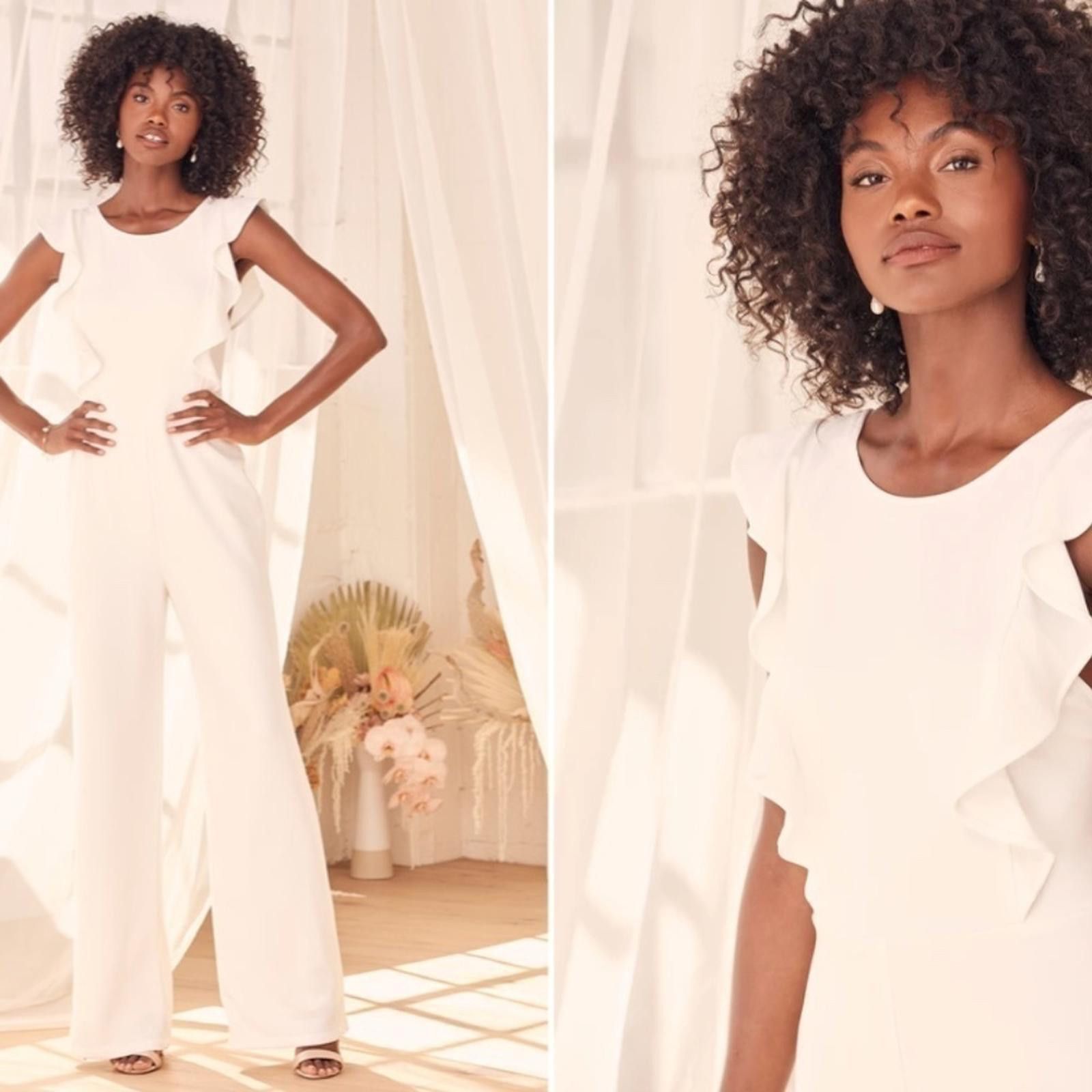 Lulus LULU's Elegant Sexy Wedding Bridal Shower Engagement Bridal Size L / US 10 / IT 46 - 1 Thumbnail
