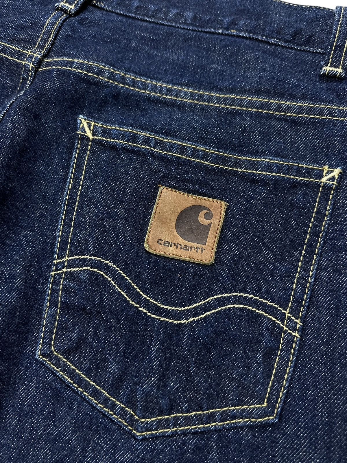 Carhartt Wip Carhartt WIP Texas Pant Blue Denim Jeans Men’s Size W30 L34 Size US 30 / EU 46 - 4 Thumbnail