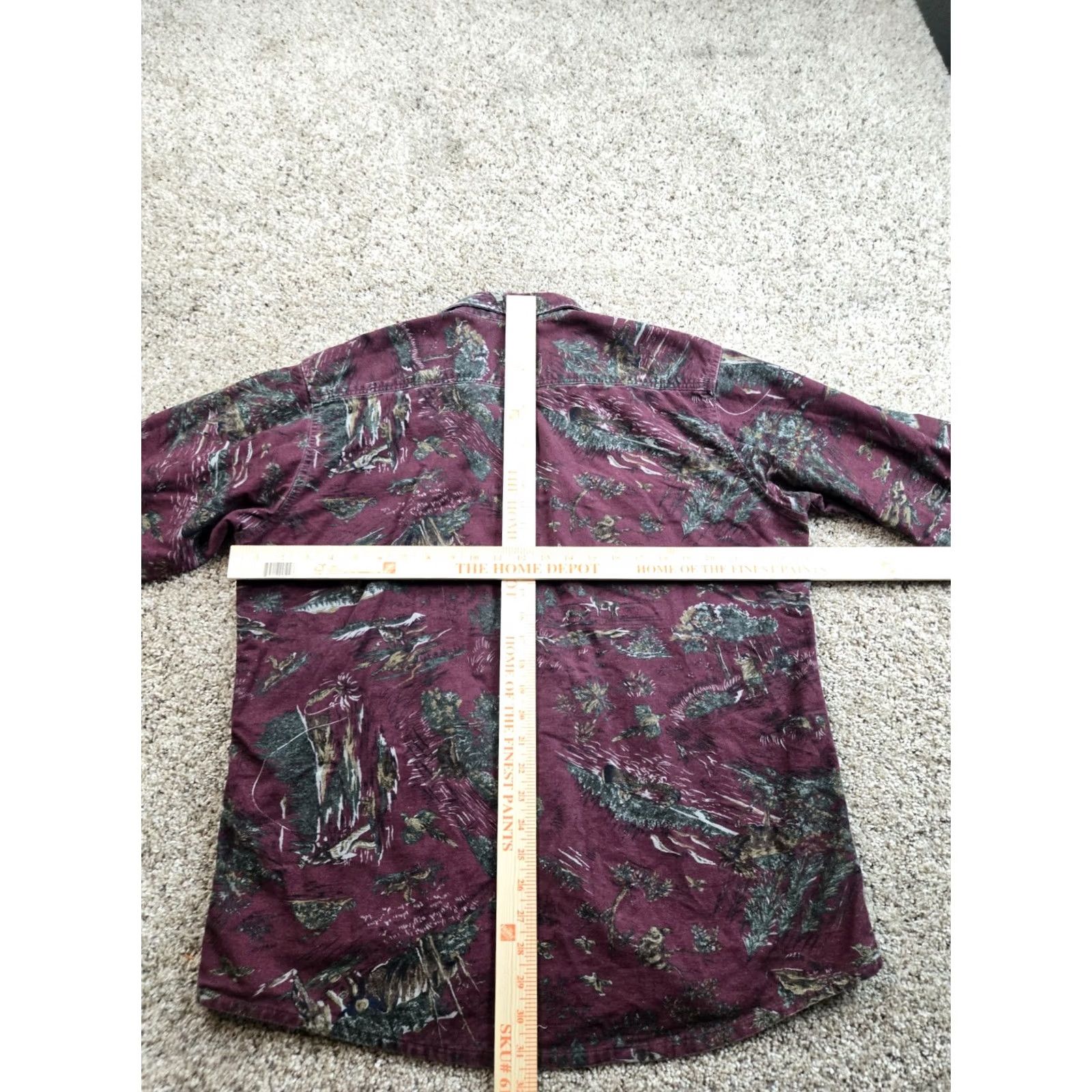 Vintage VINTAGE Cabela's Flannel Shirt Mens Large Pioneer Print Long Sleeve Outdoor USA Shirt Size US L / EU 52-54 / 3 - 7 Thumbnail