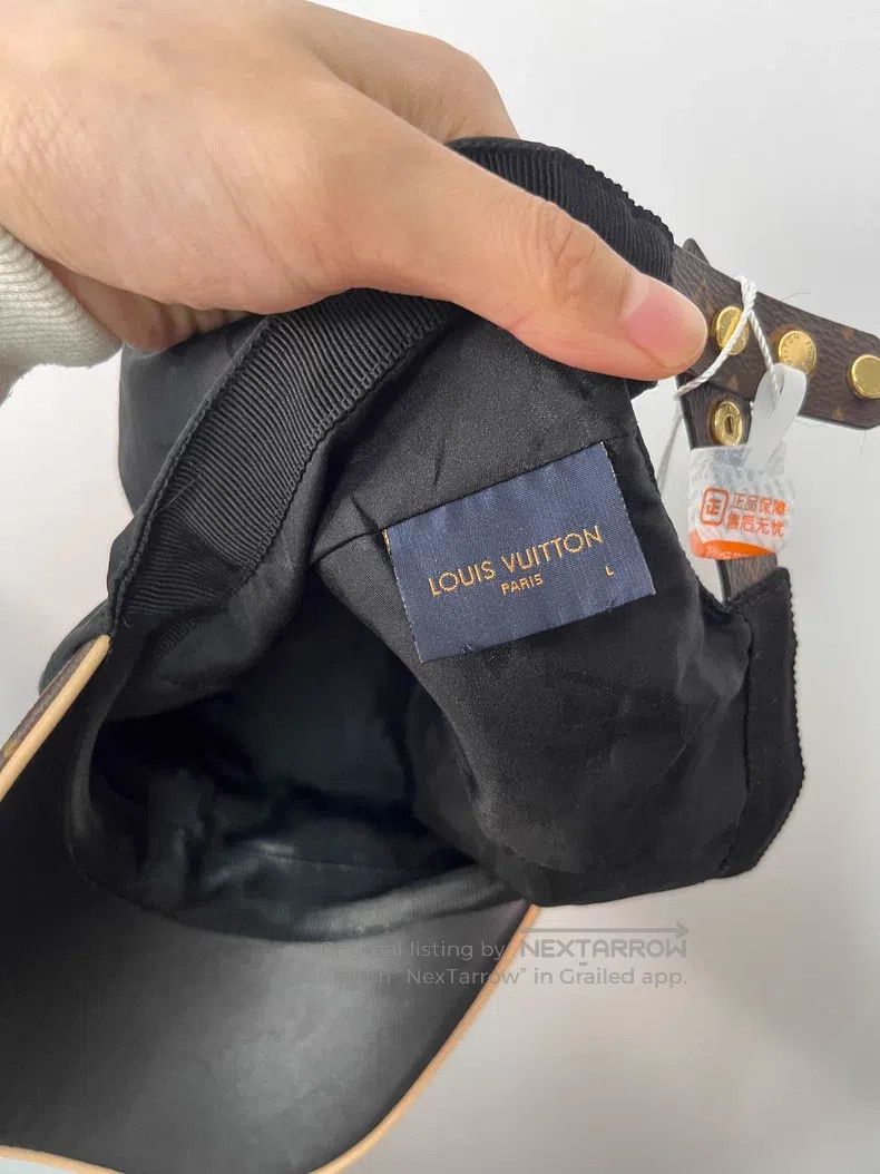 Louis Vuitton Louis Vuitton Old flower color-block baseball cap Size ONE SIZE - 6 Thumbnail