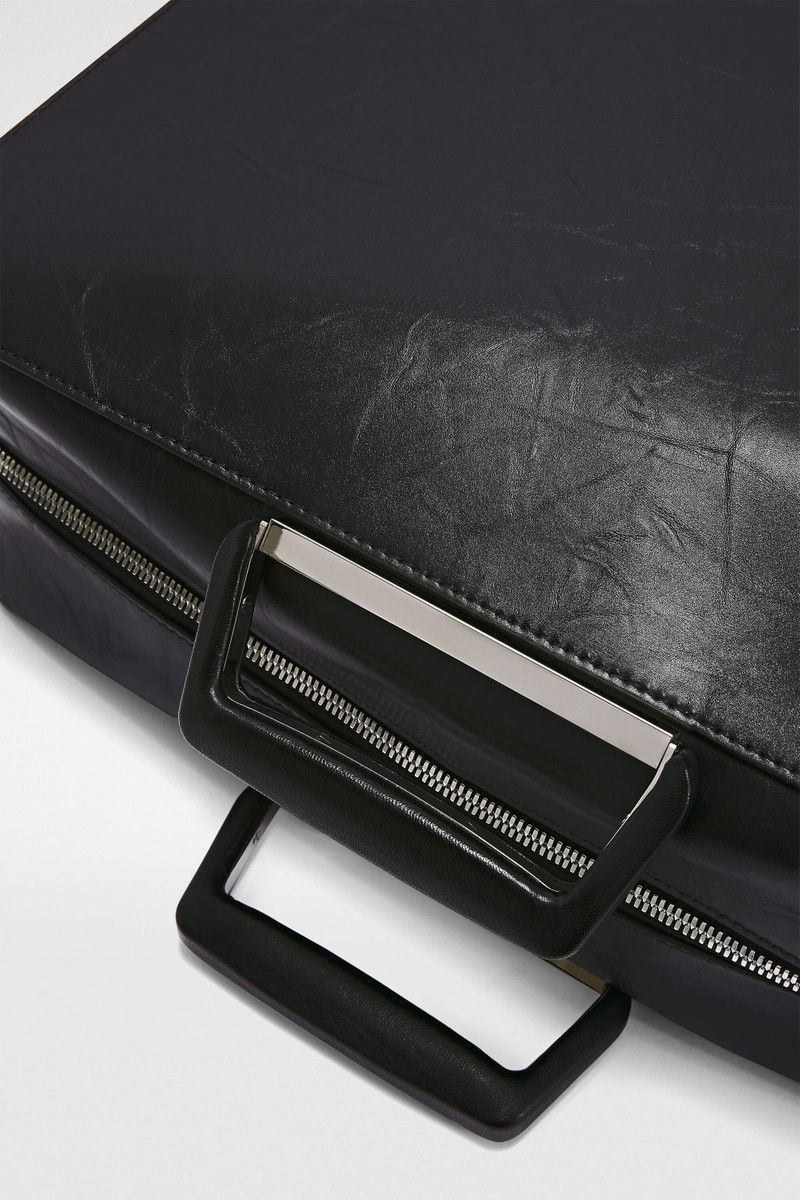 Jil Sander o1loc1c0426 Size:OS/Attache Briefcase in Black Size ONE SIZE - 3 Thumbnail
