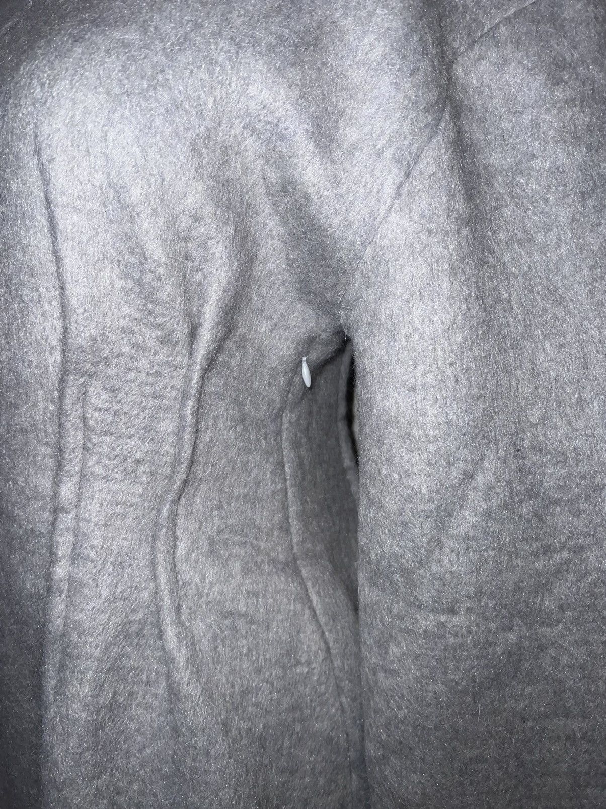 JW Anderson JW Anderson Sculpted grey mohair‑blend sweatshirt dress Size XS / US 0-2 / IT 36-38 - 7 Thumbnail