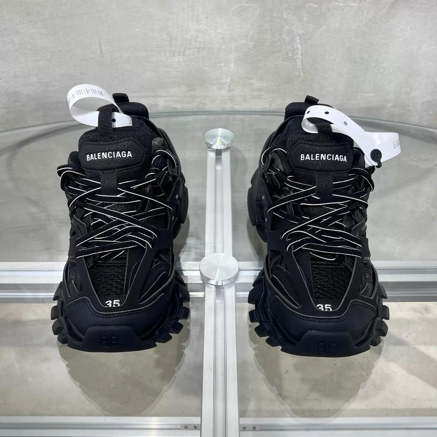 Balenciaga Balenciaga Track black 35 new with box Size US 5 / IT 35 - 1 Thumbnail